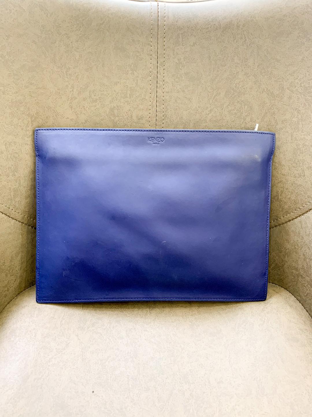 Green Kenzo Clutch