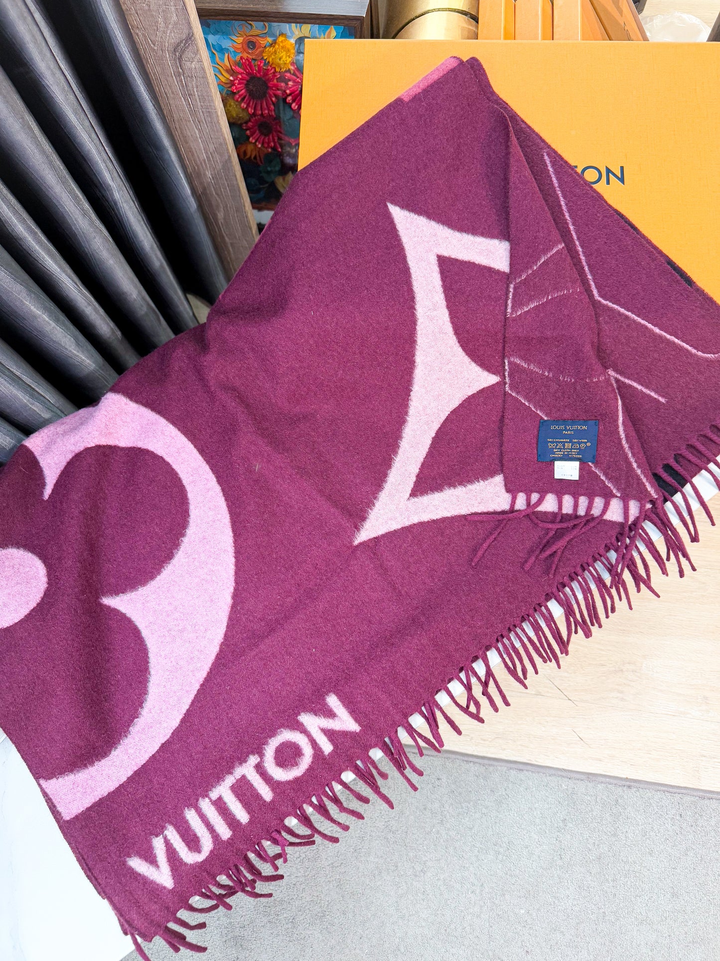 Khăn Choàng LV Cashmere 14/5