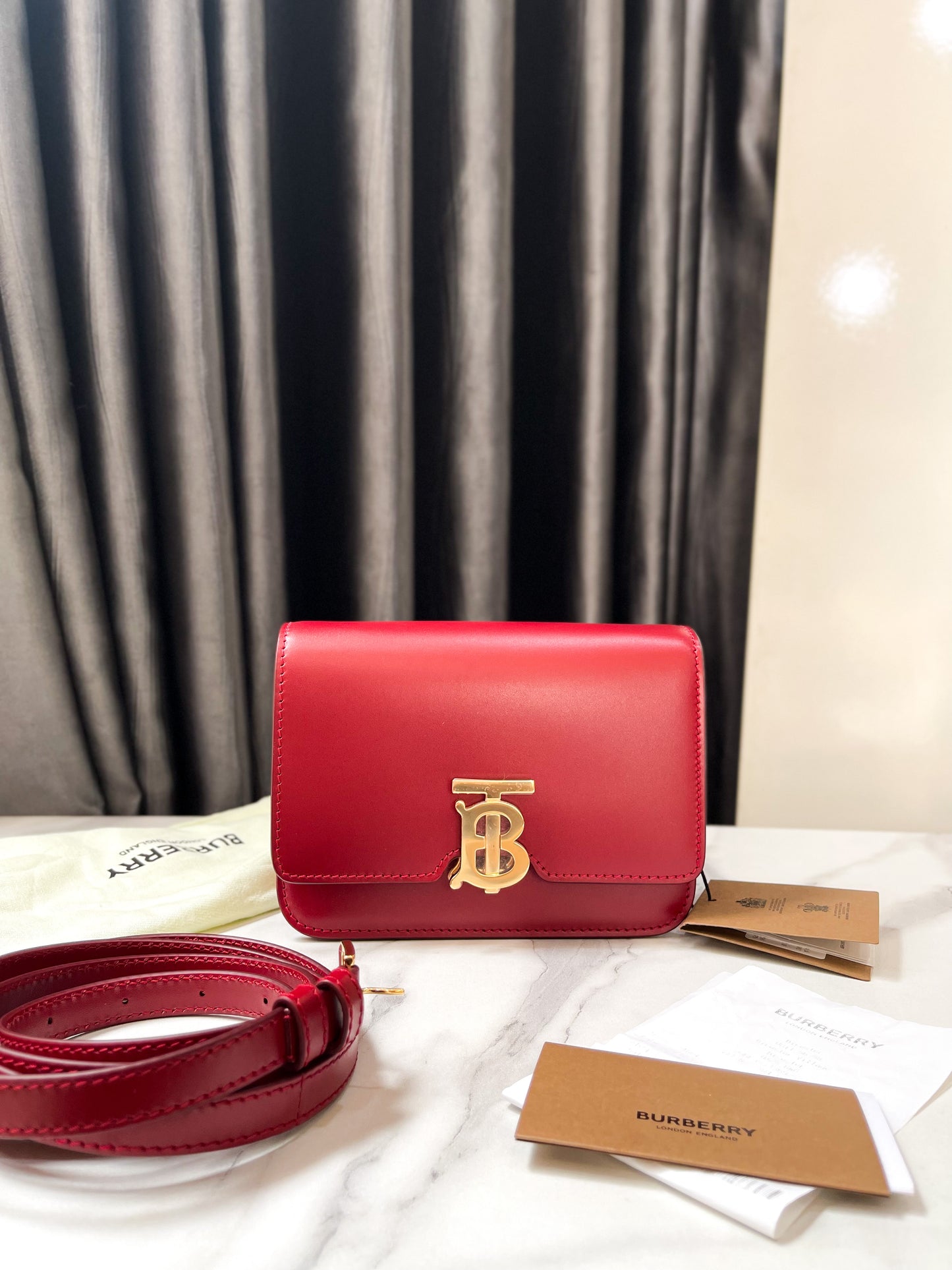 Red BBR Crossbody Bag