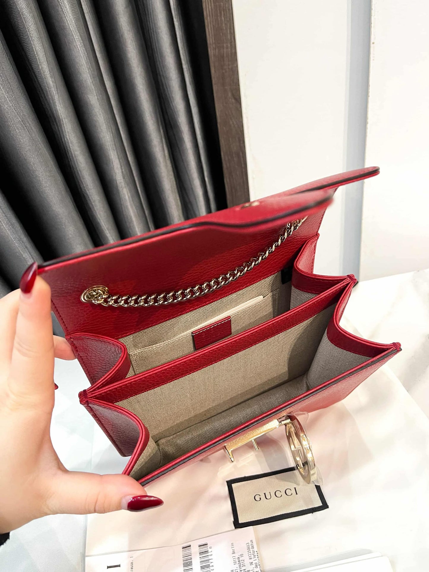 Gucci Interlocking Đỏ New