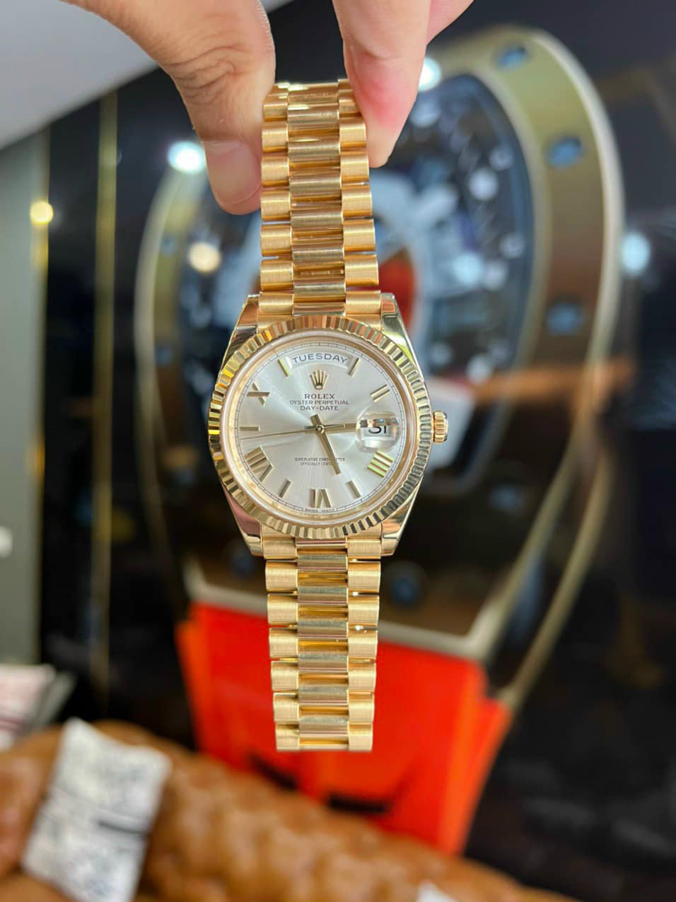 Đồng Hồ Rolex Day-Date 40mm Gold