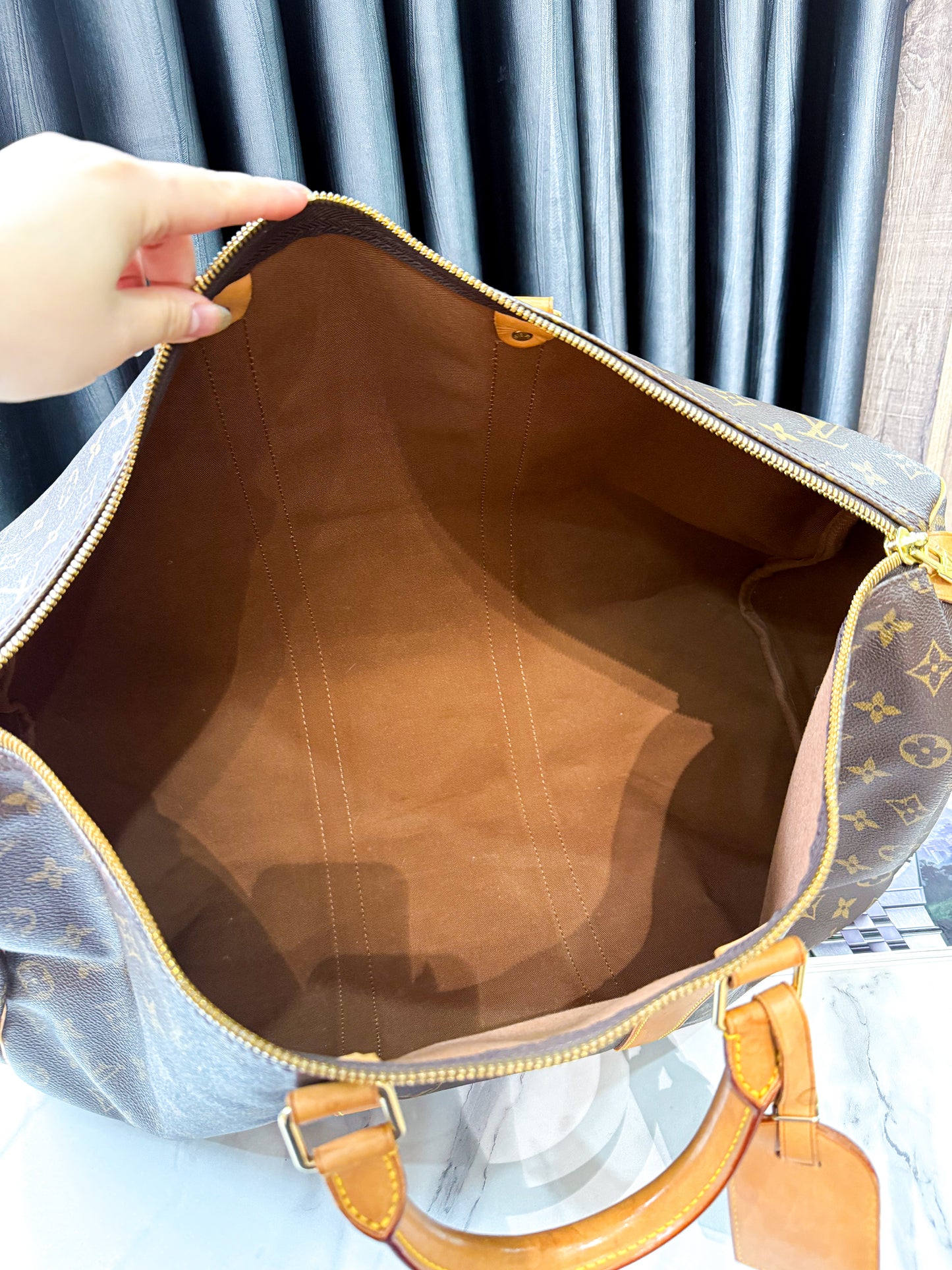 A LV Keepall 50 Mono