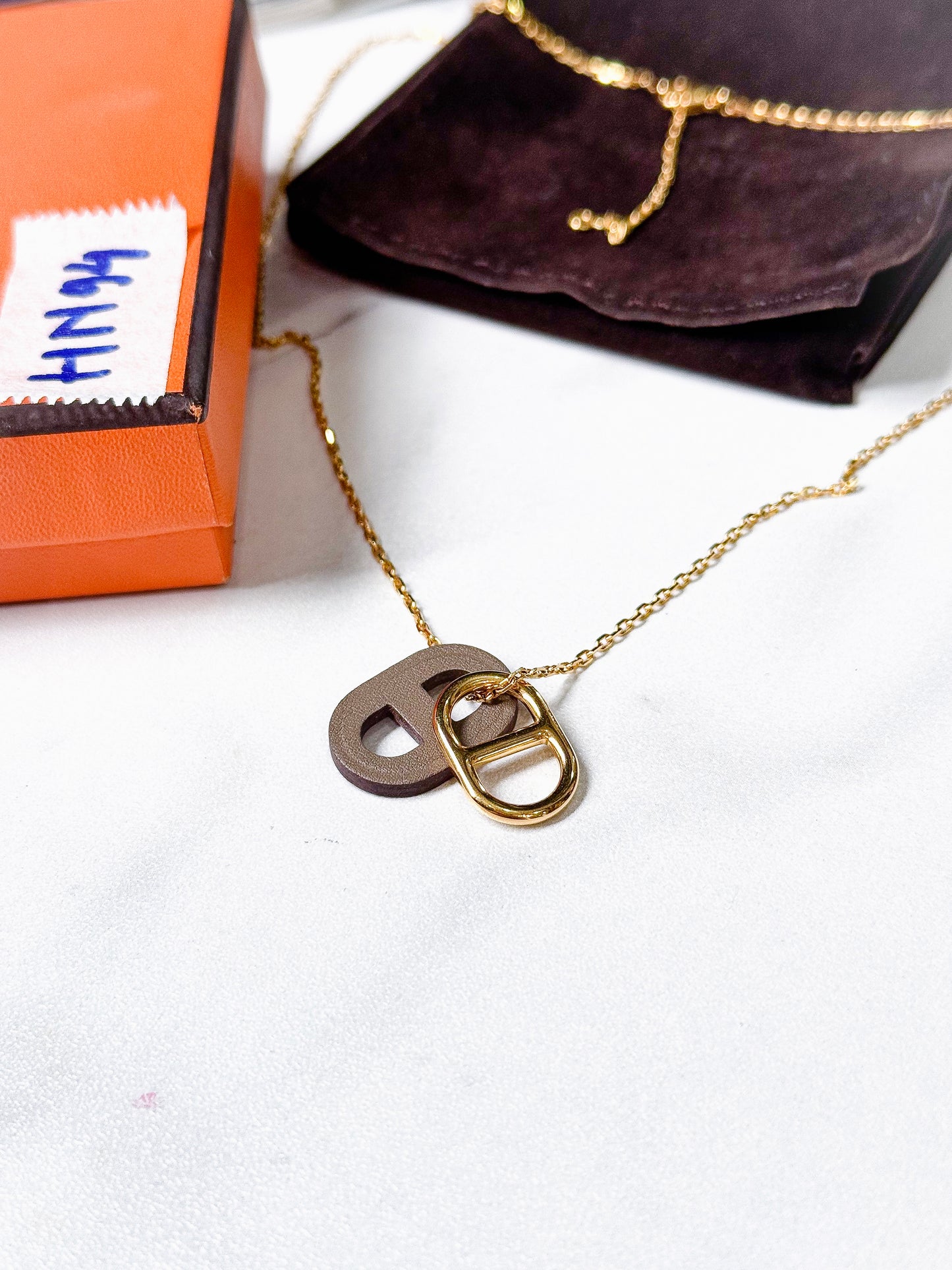 Vòng Cổ Hermes New Trưng Bày HN94