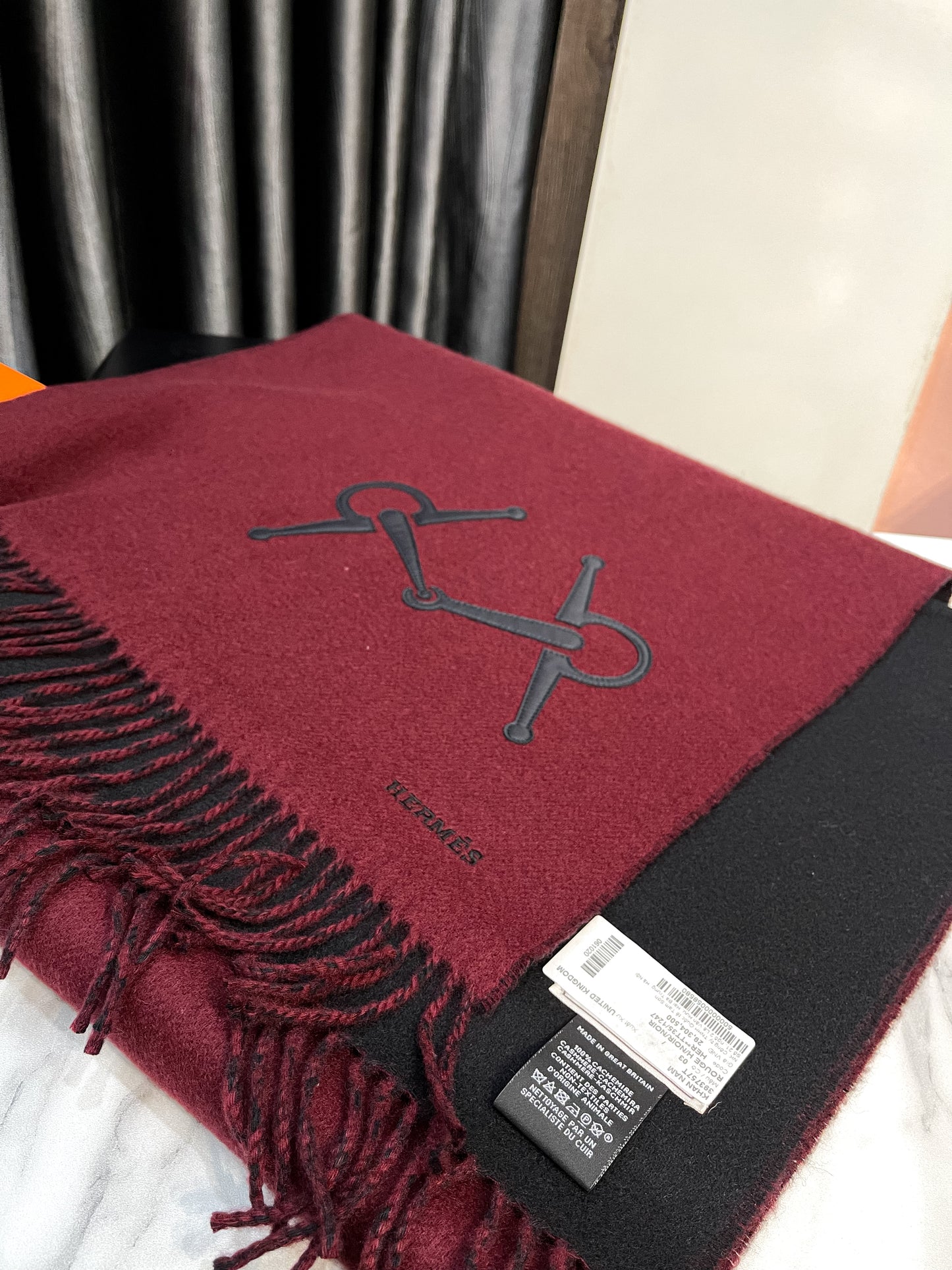 Hermes Cashmere Scarf