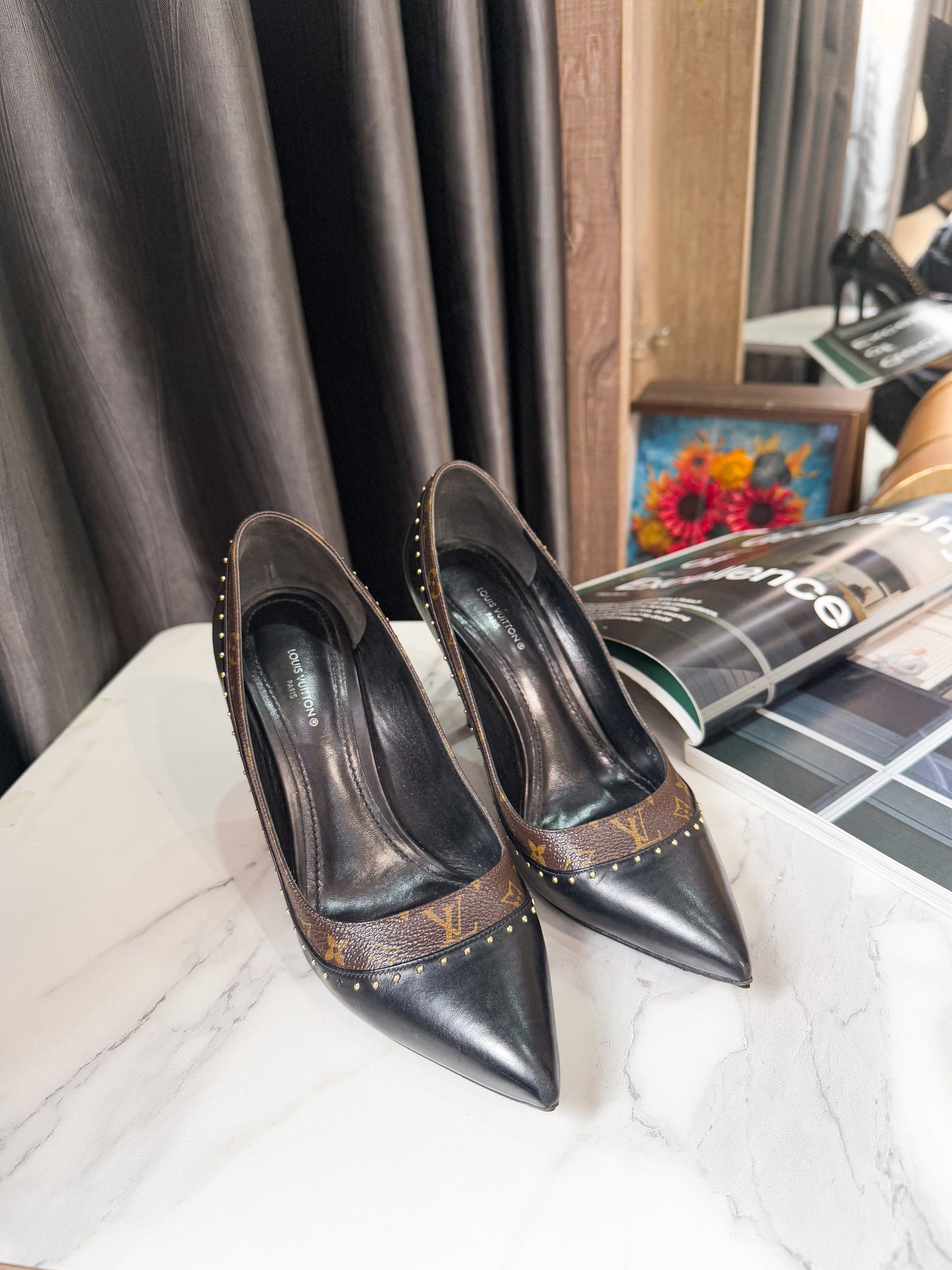 Giày Cao Gót LV Size 36