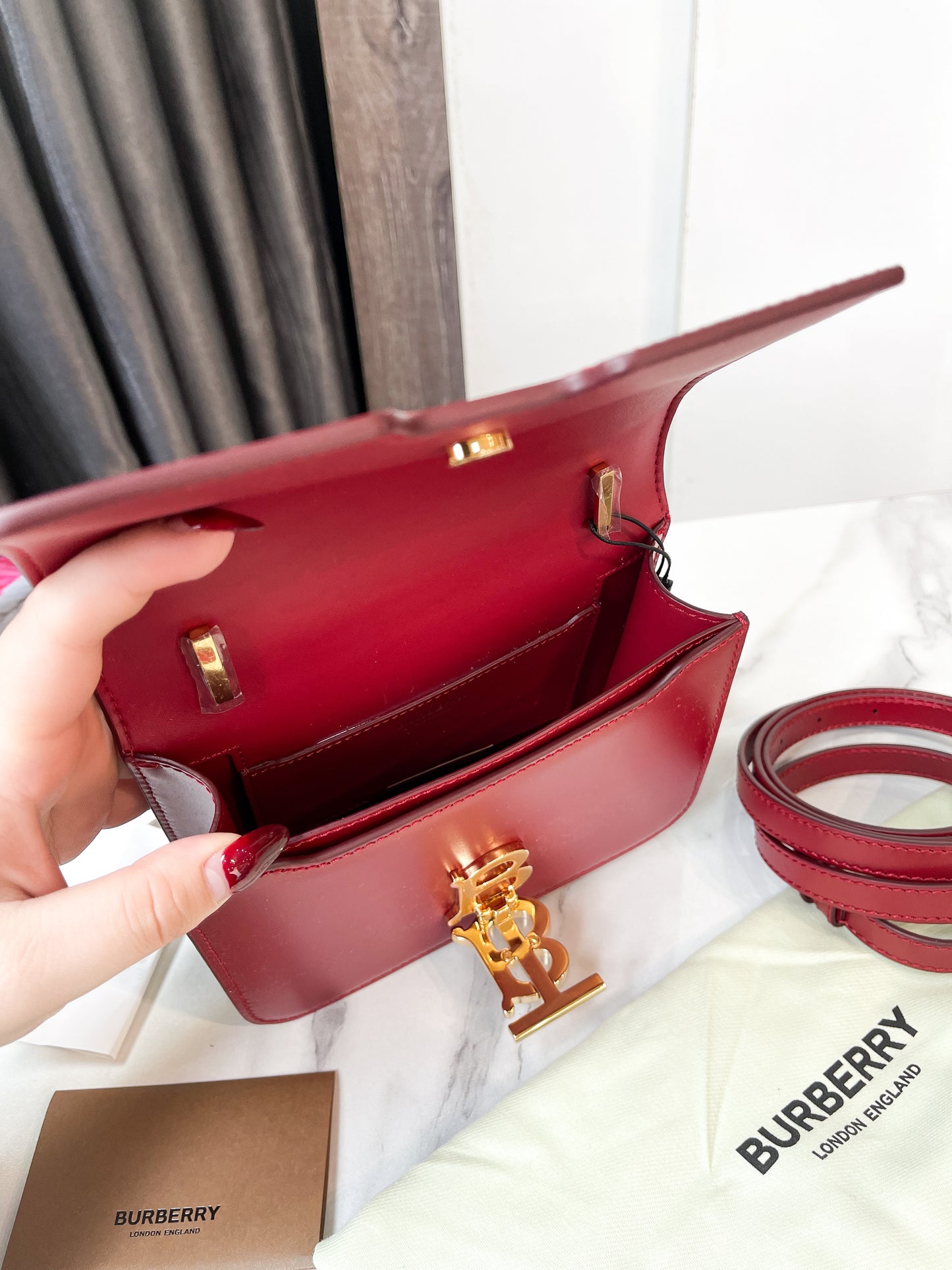 BBR Crossbody Đỏ New
