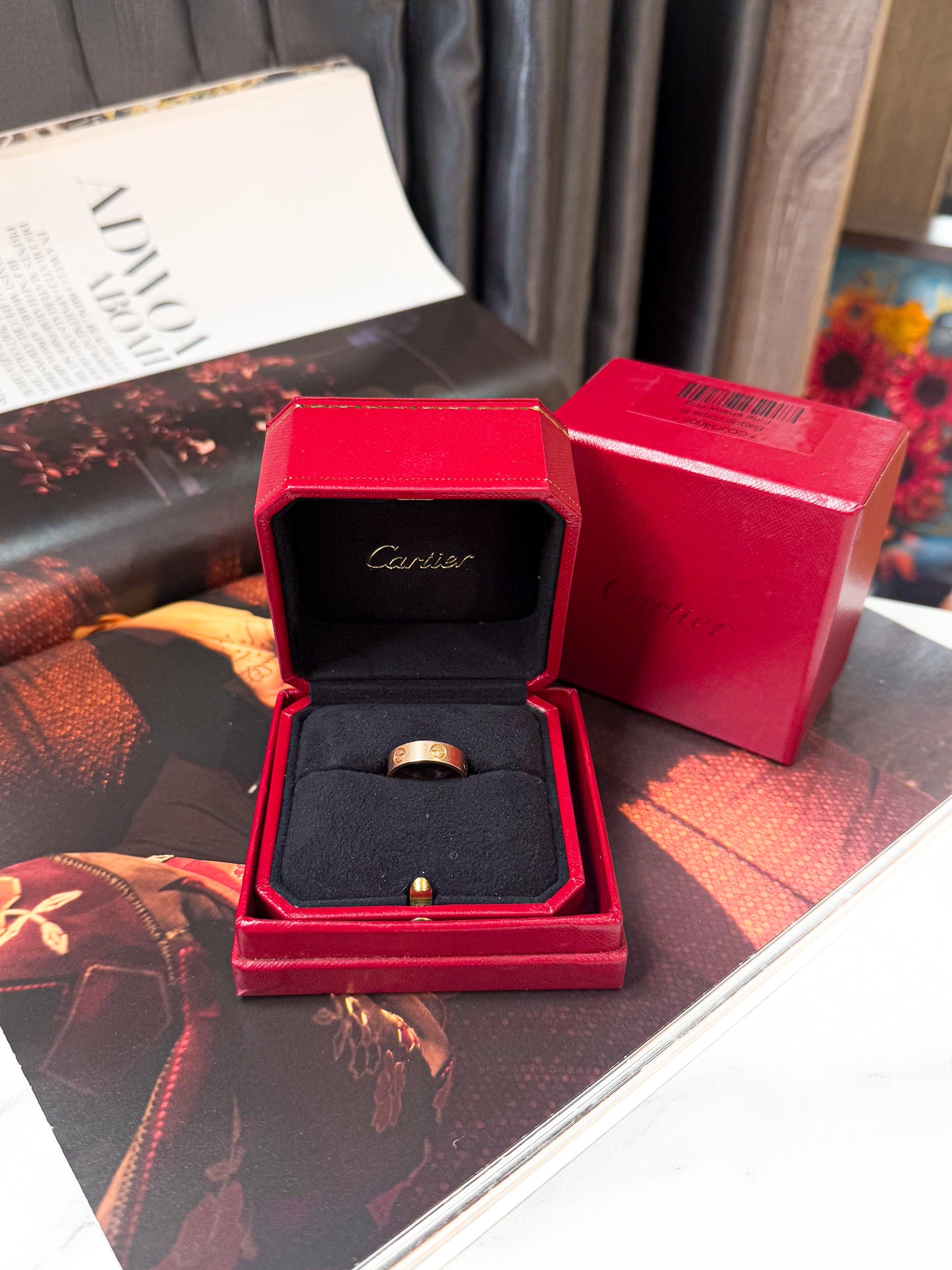 Nhẫn Cartier Size 53