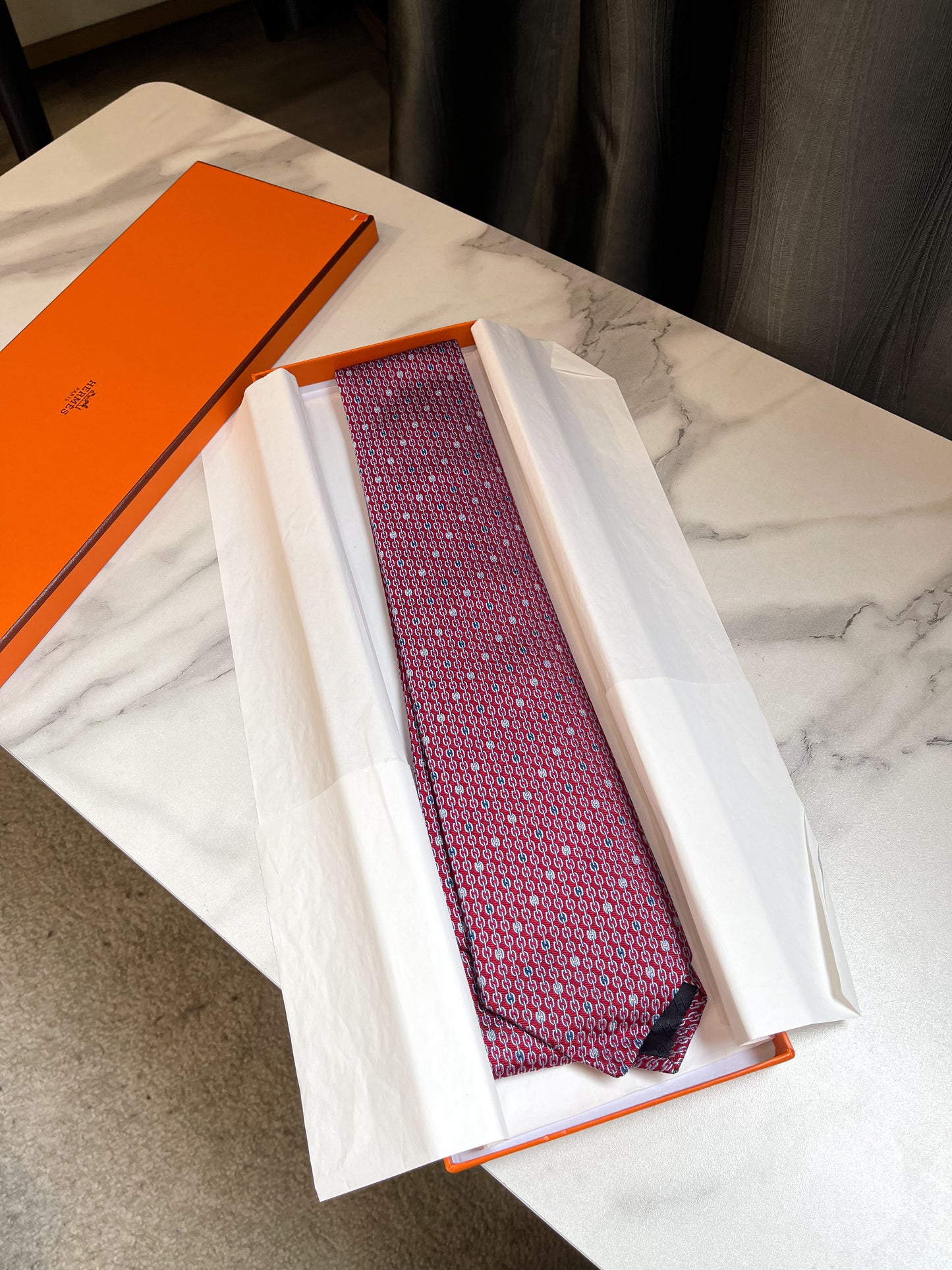 Cà Vạt Hermes New