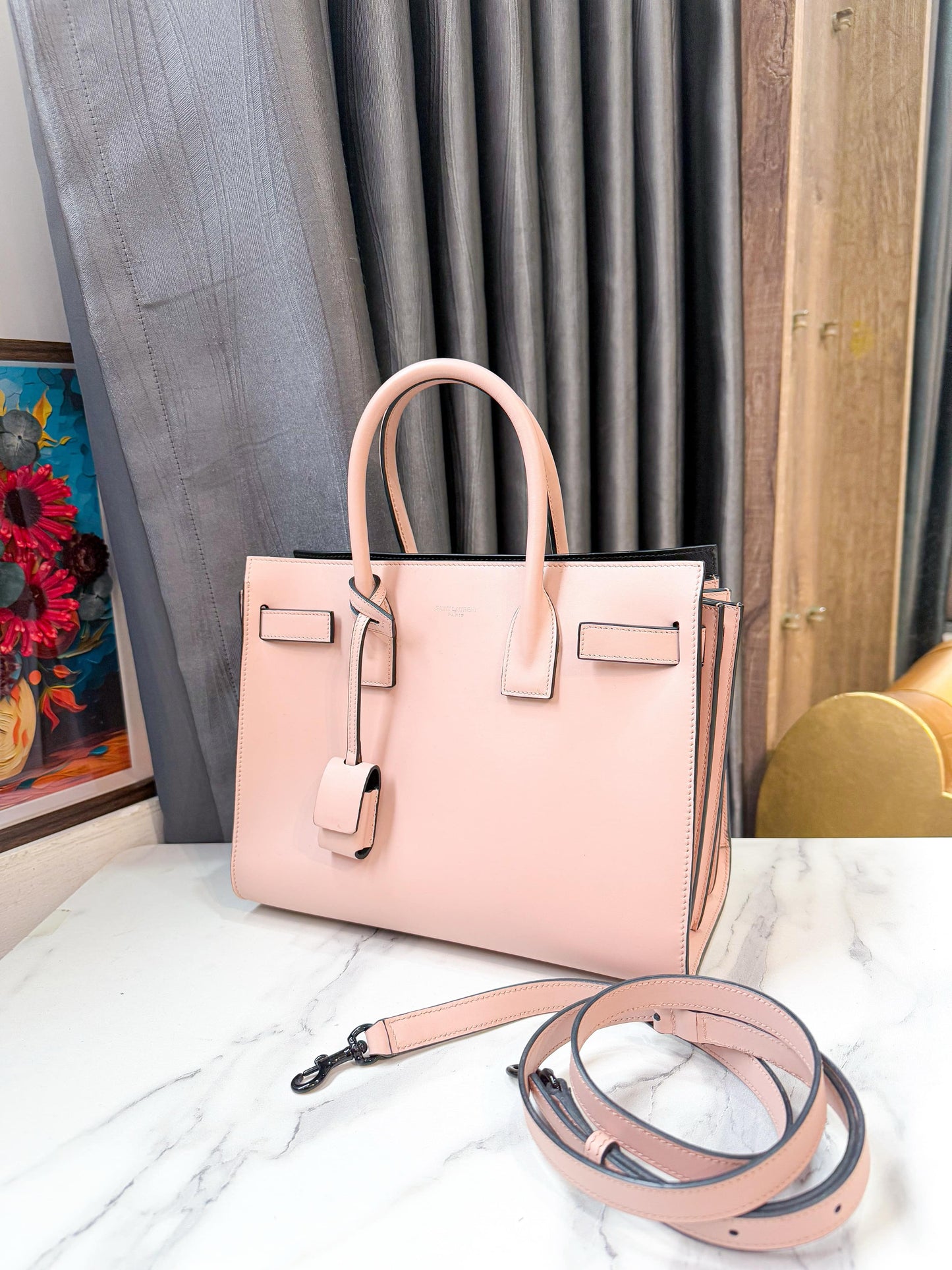 A YSL Sac De Jour Size 26