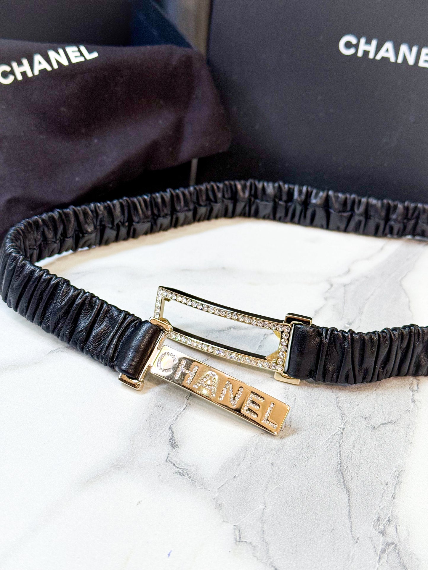 Belt Chanel New Trưng Bày Size 75