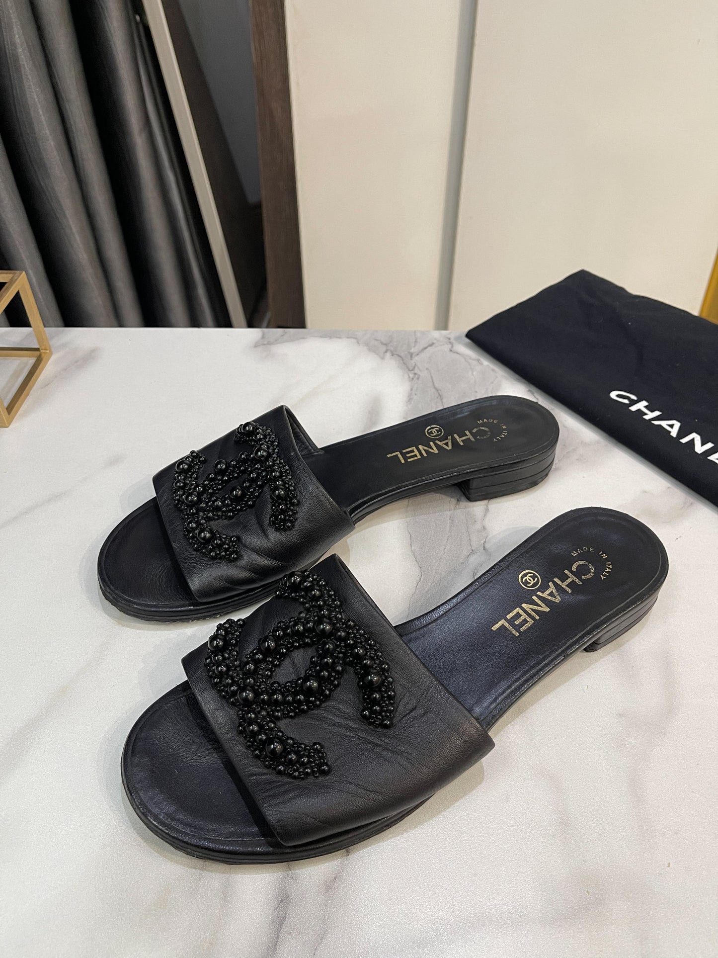 Dép Chanel Size 38