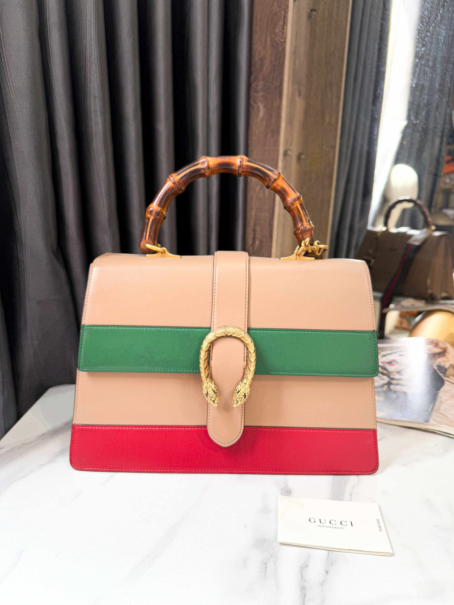 A Gucci Dionysus Kẻ Xanh Đỏ