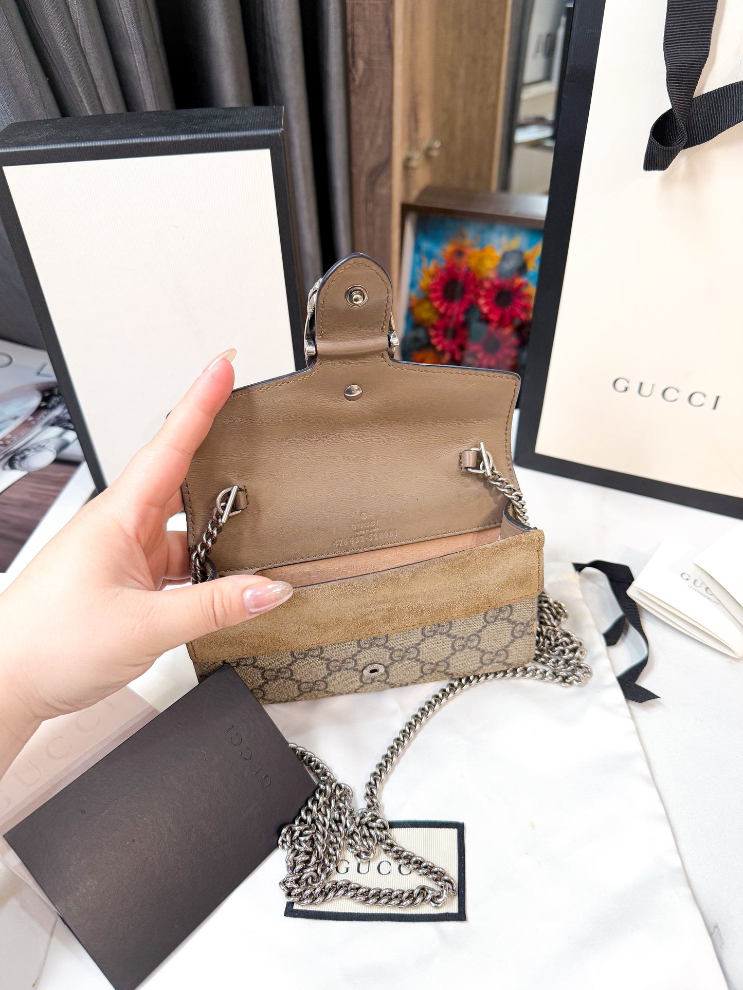 Gucci Dionysus Size 17