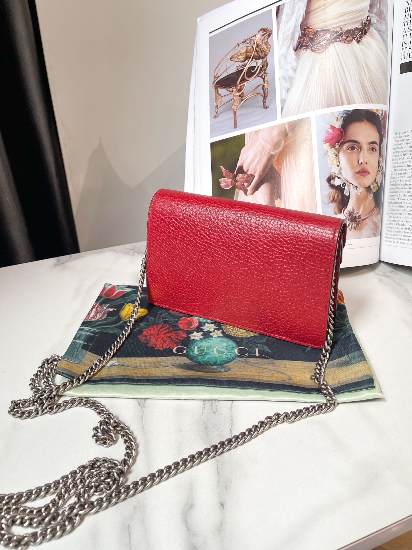 Gucci Dionysus Đỏ Size 17