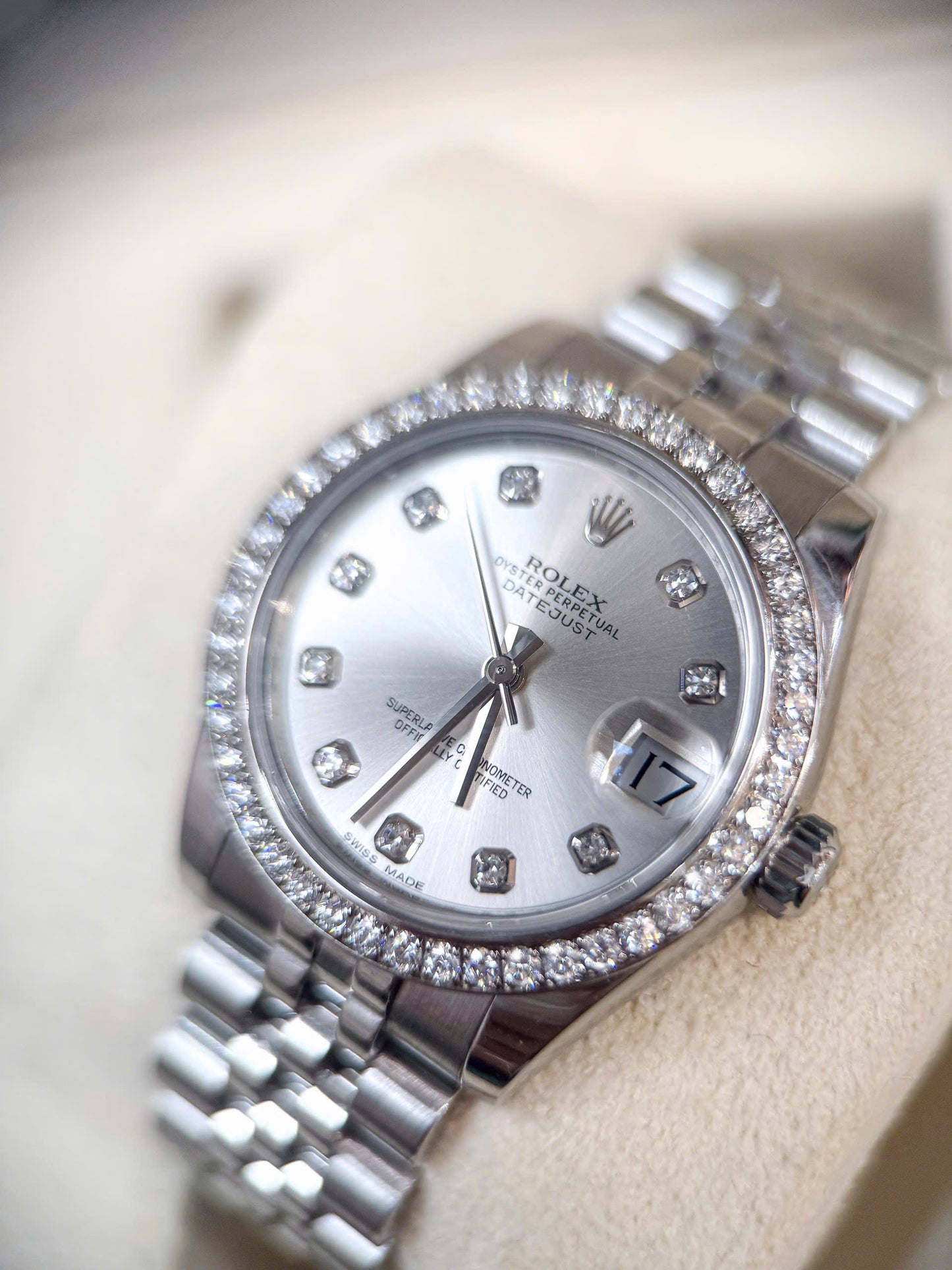 Đồng Hồ Rolex Datejust 278384RBR Size 31mm Dial Silver
