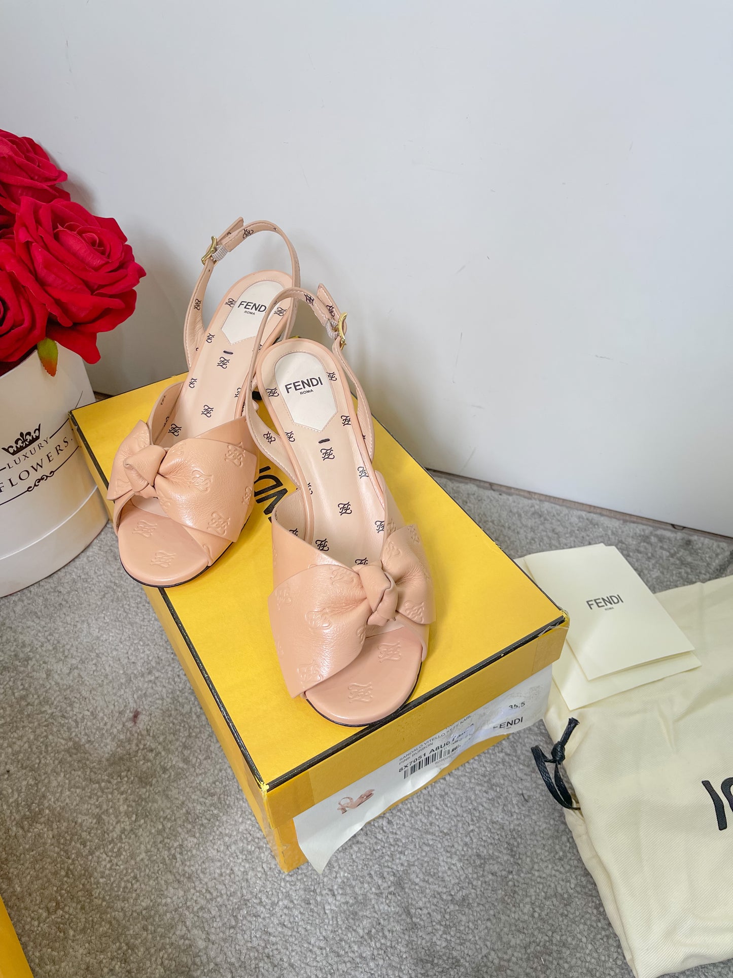 Slingback Fendi Bow