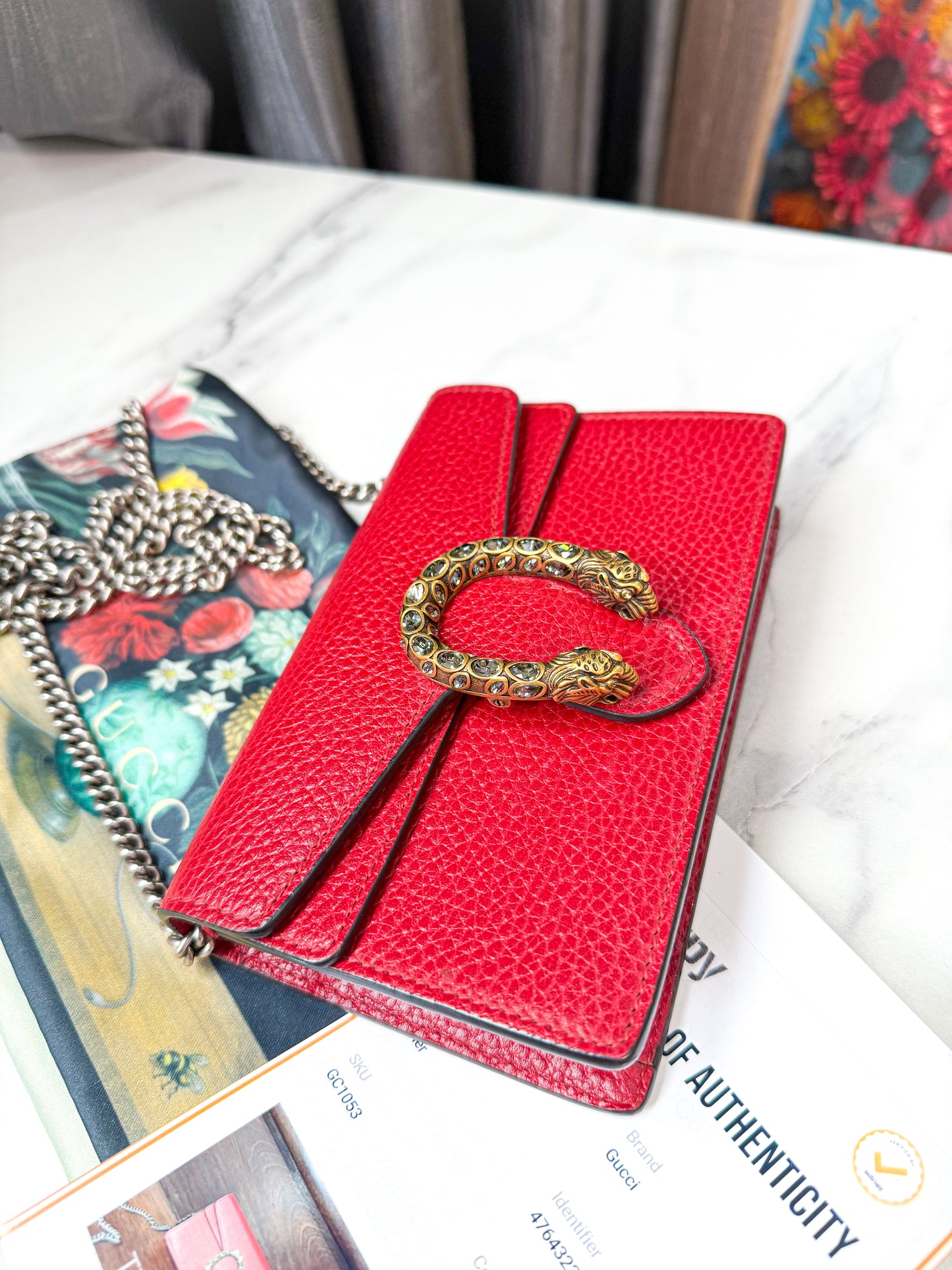 Gucci Dionysus Đỏ Size 17