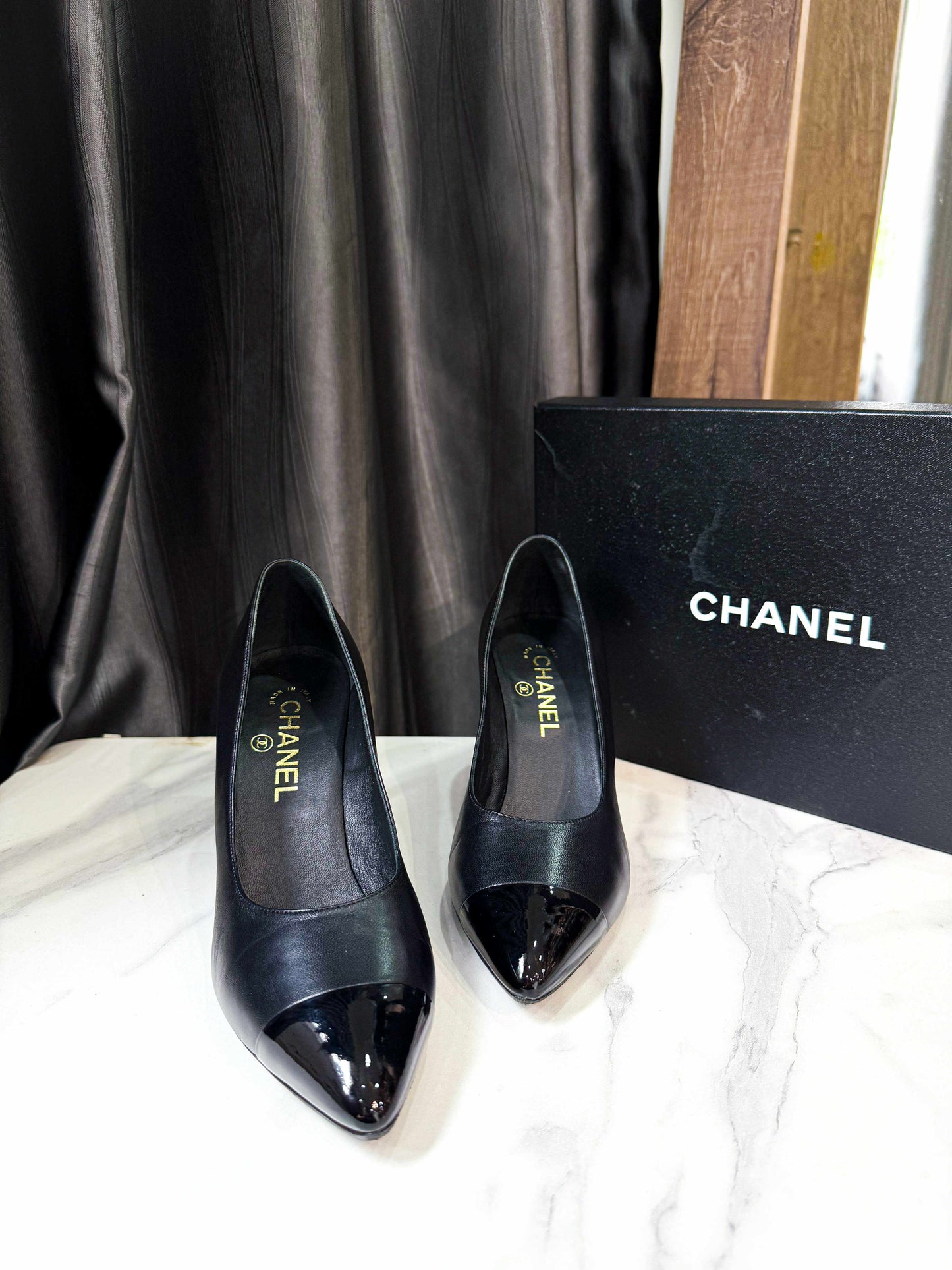 Giày Cao Gót Chanel Size 38c
