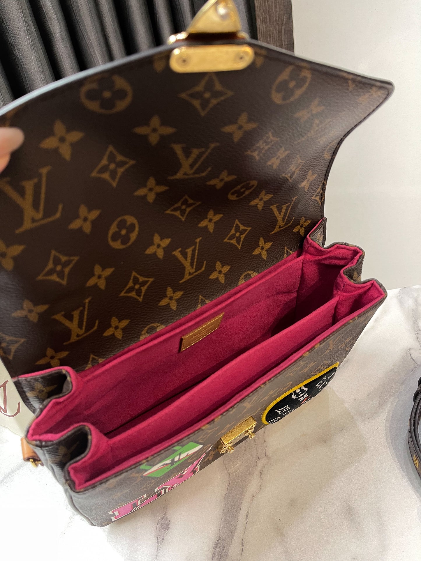 LV Metis Mono Charm