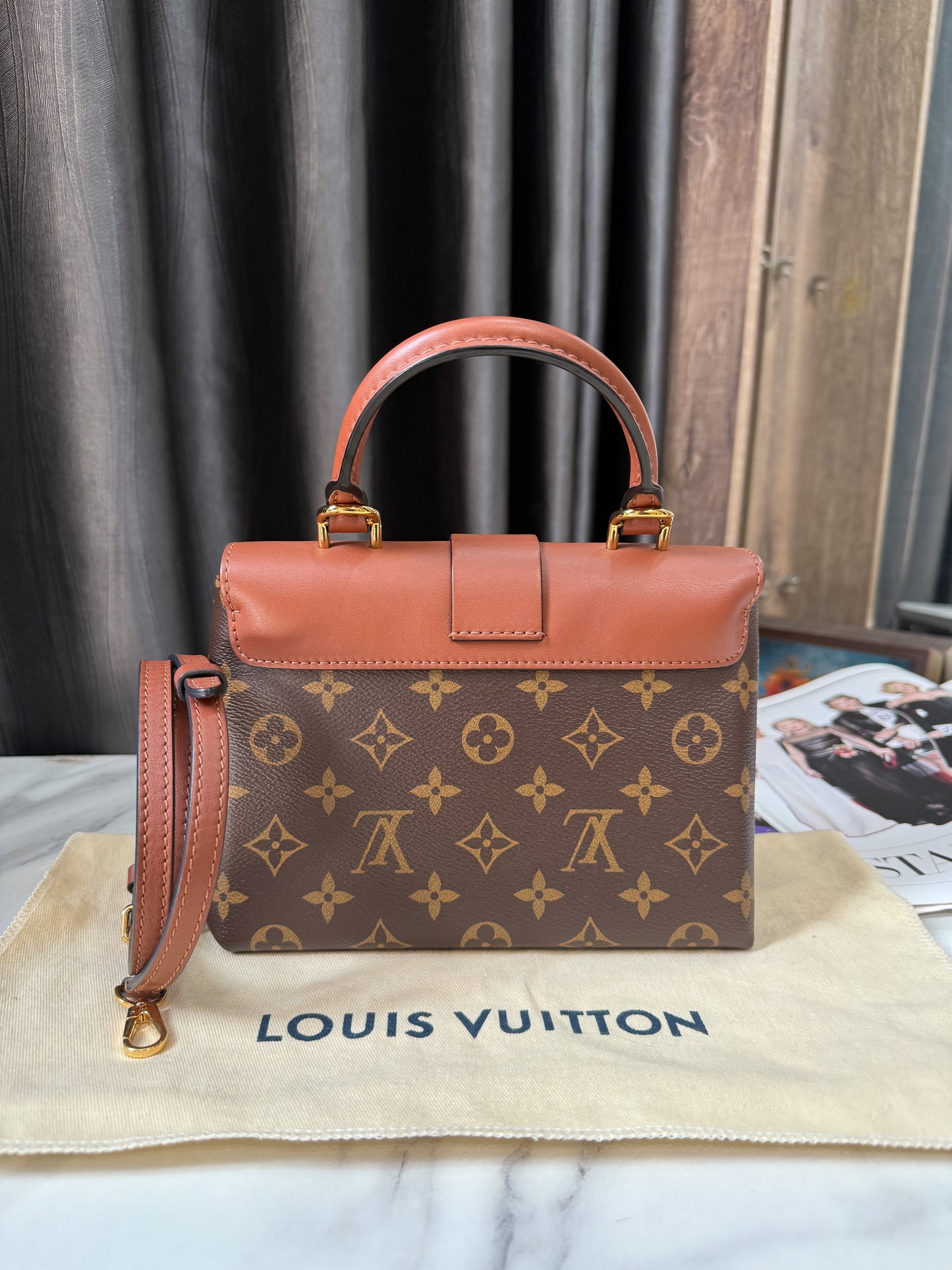 LV Locky BB Nâu