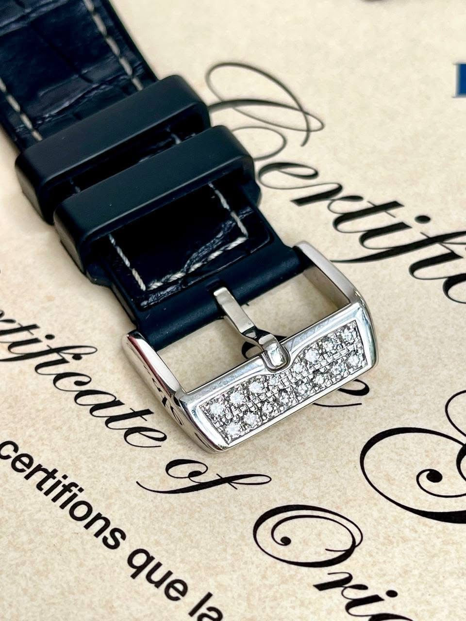 Franck Muller V45 Skeleton White Gold Diamond