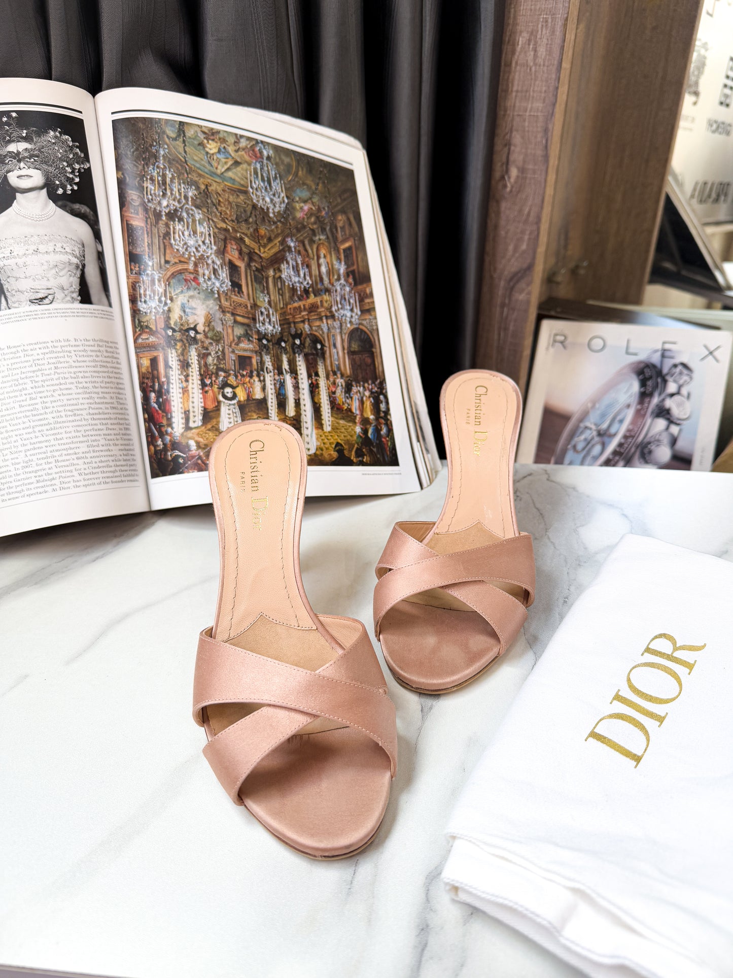 Guốc Dior Size 38 Used