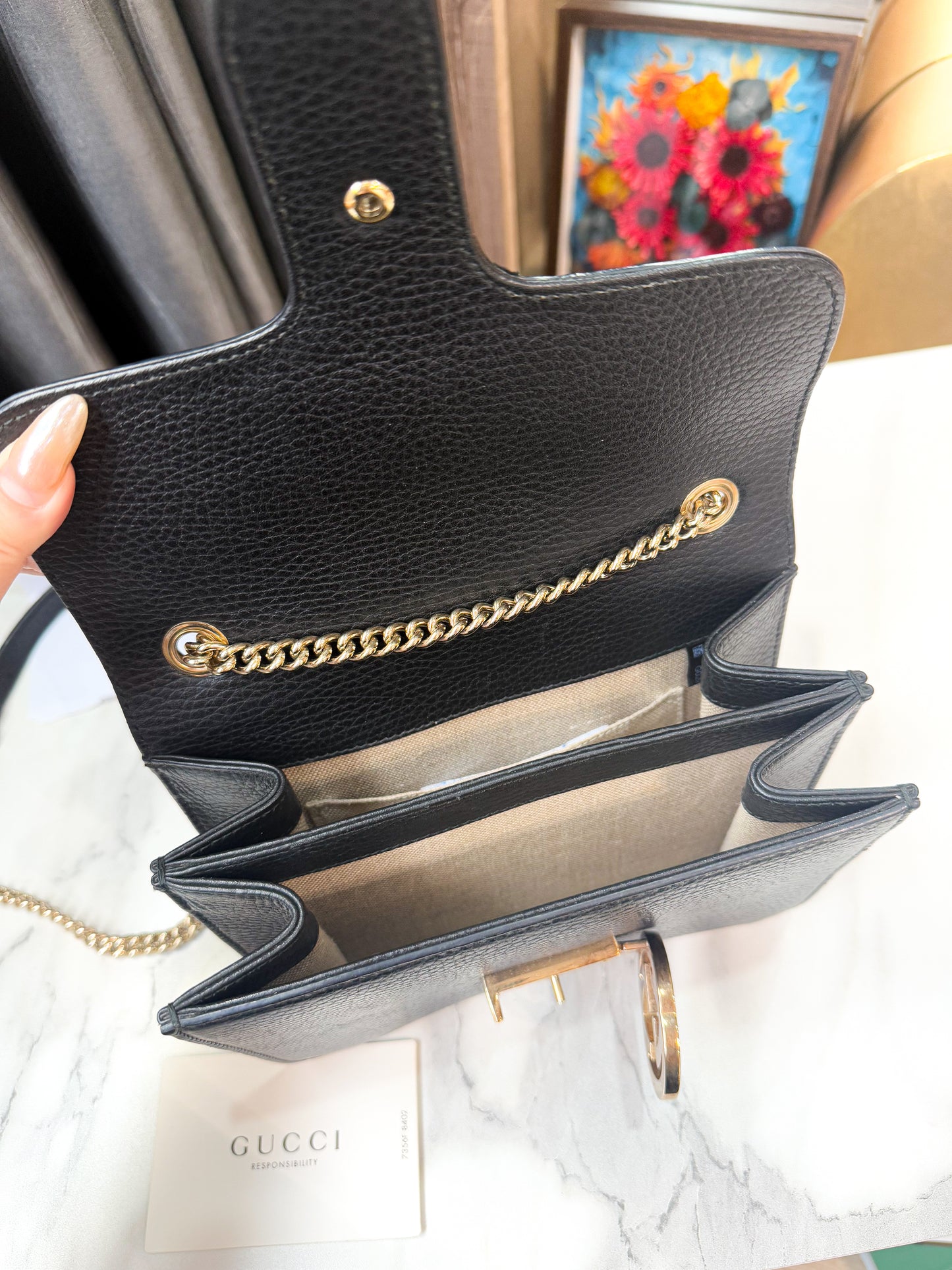 Gucci Interlocking Đen