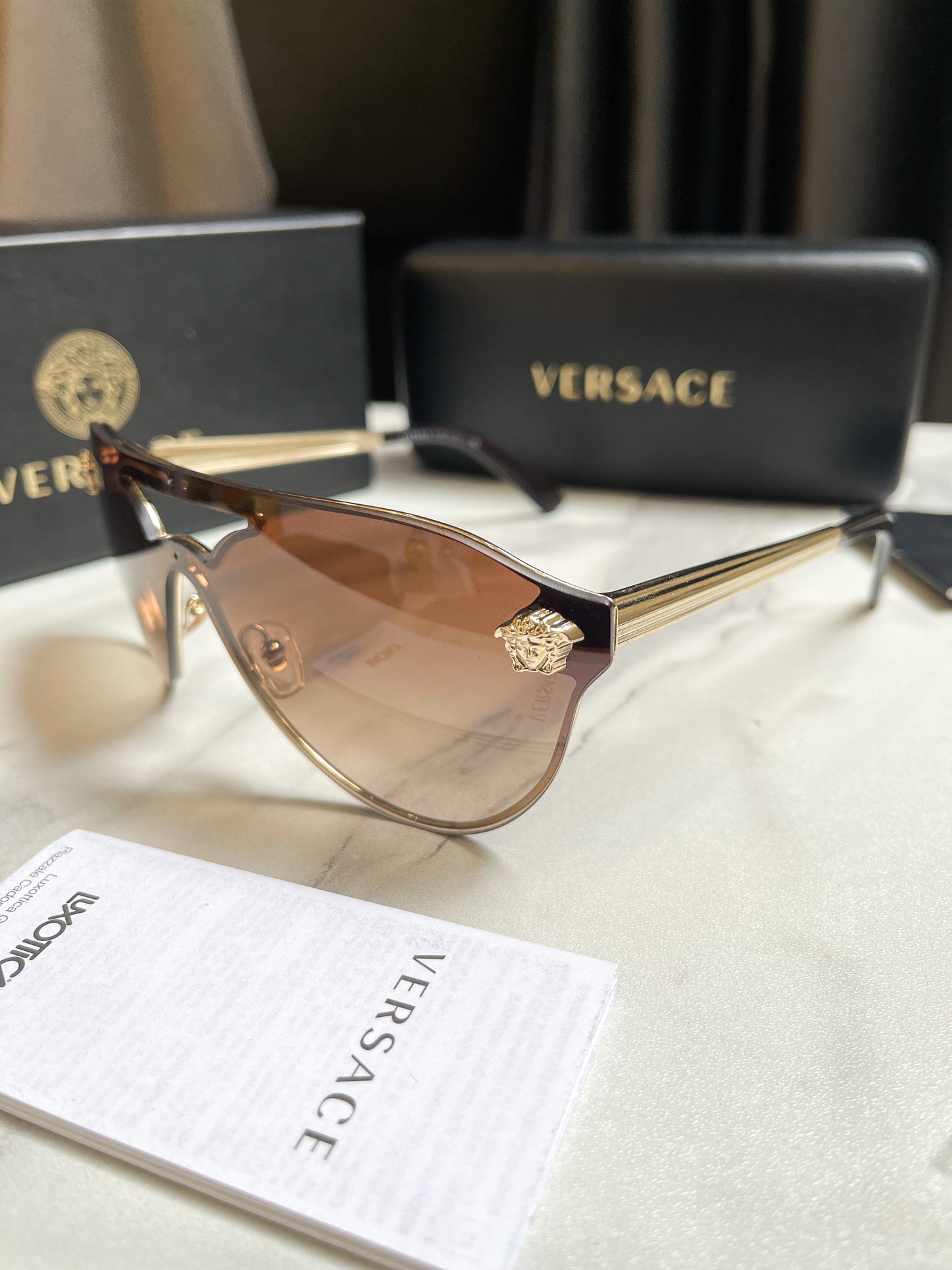 New Versace glasses