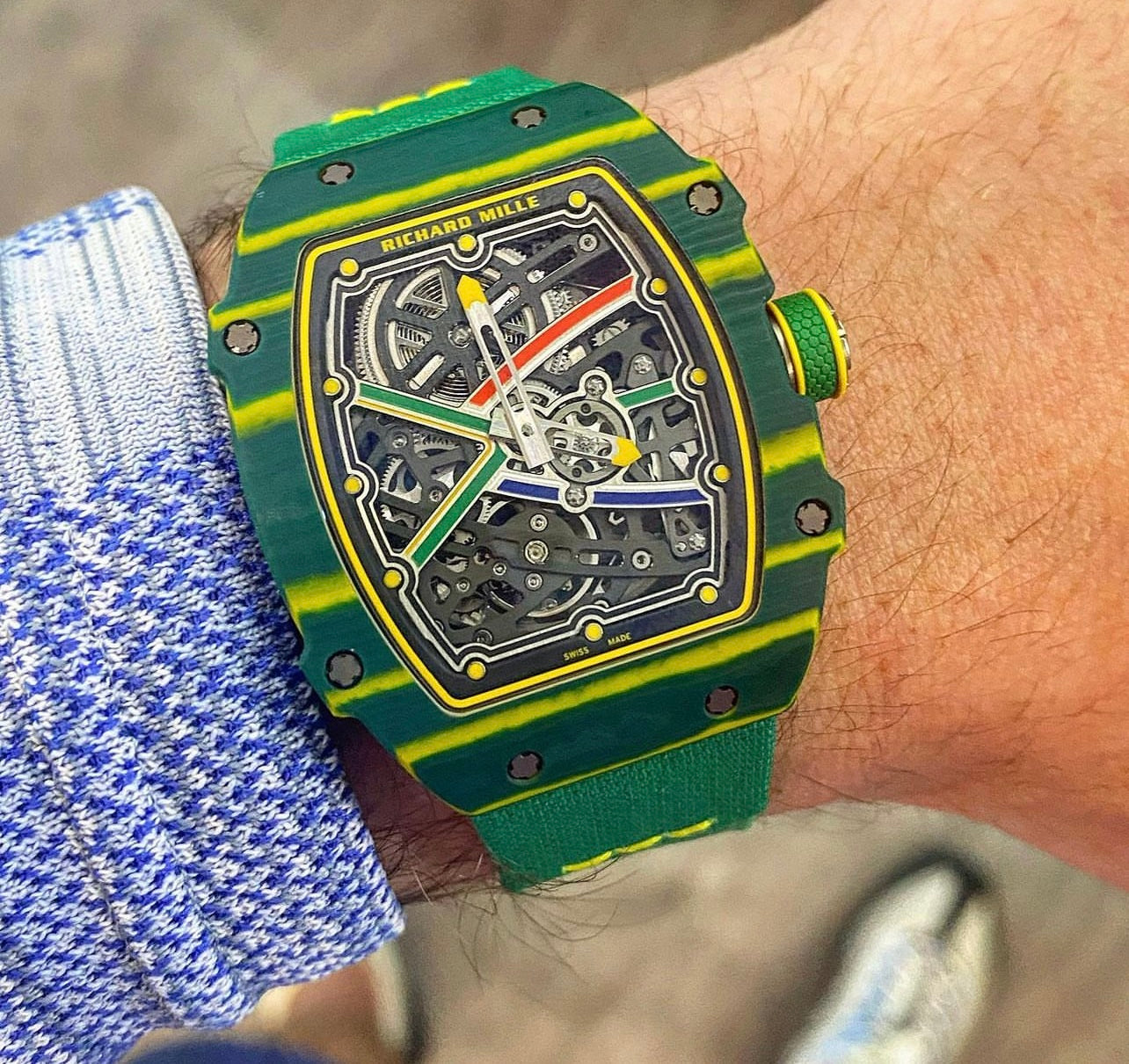 Đồng Hồ Richard Mille 67-02 Sprint Wayde Van Niekerk
