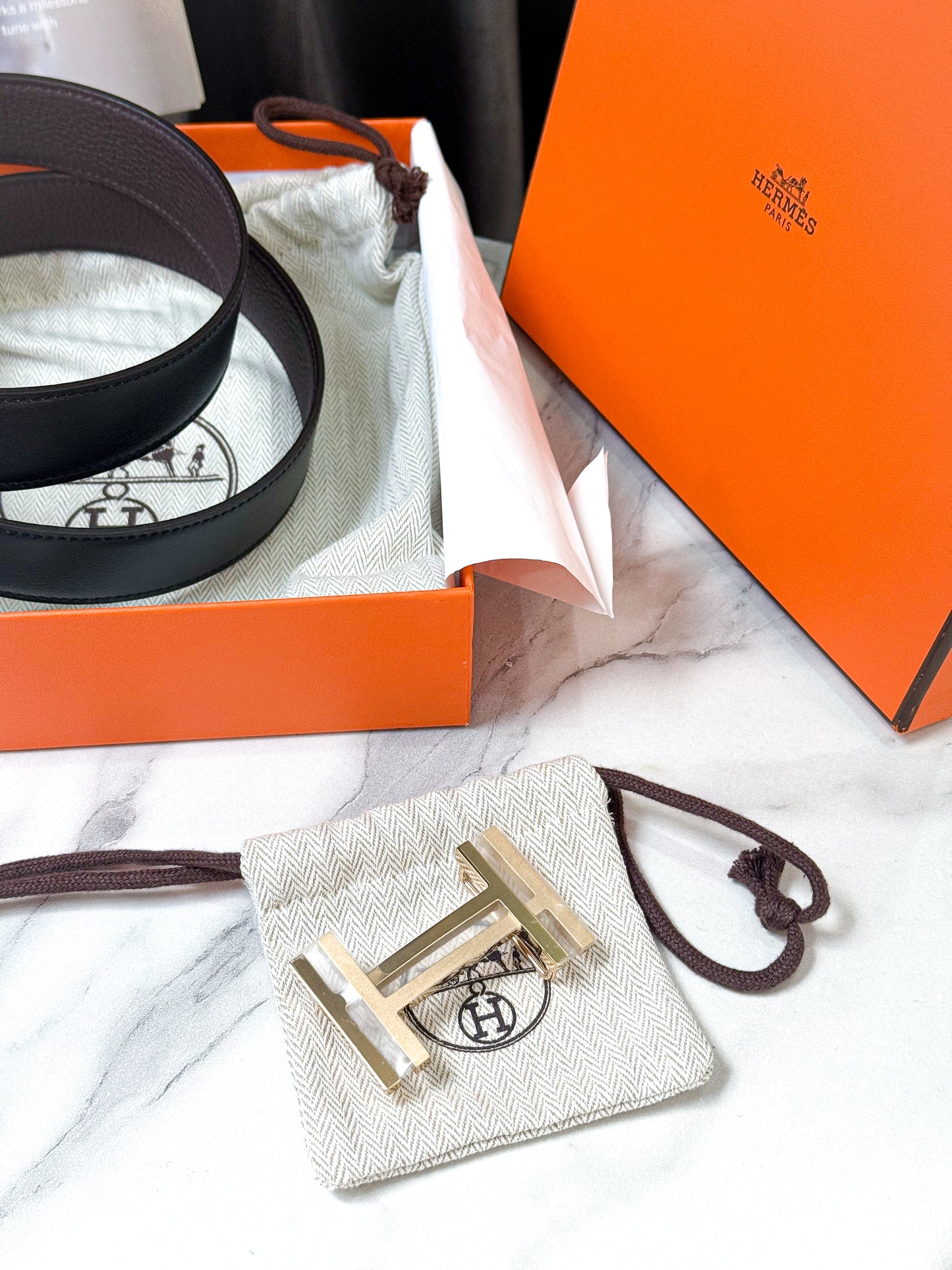 Thắt Lưng Hermes New Size 100