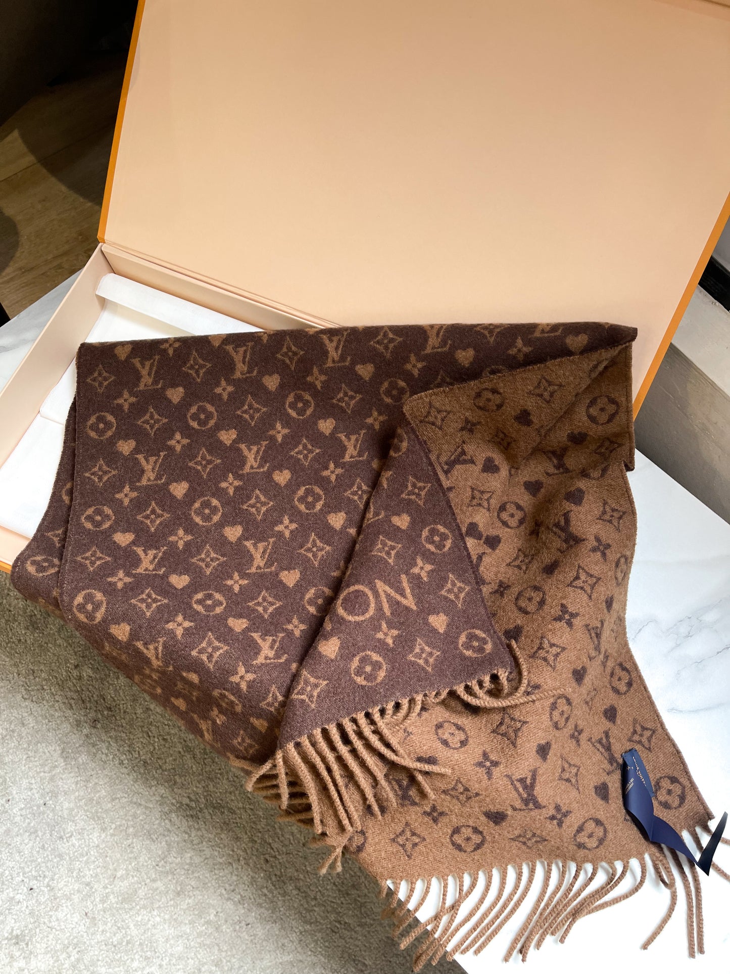 LV Cashmere scarf