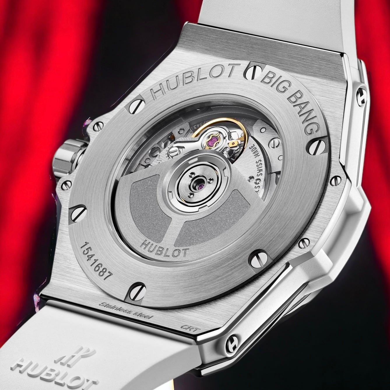 Đồng Hồ Hublot Bigbang OneClick Steel White Full Pave 33mm