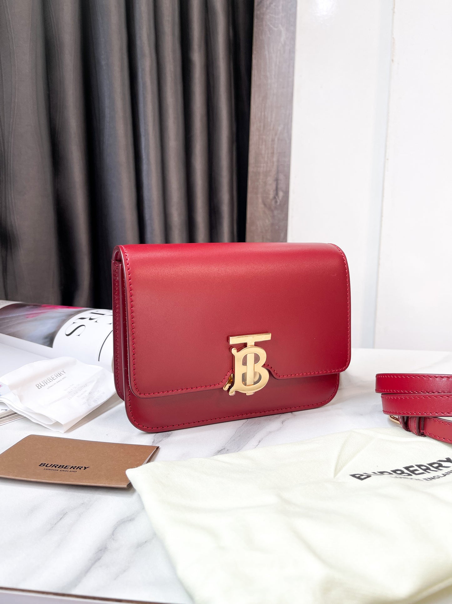 BBR Crossbody Đỏ New