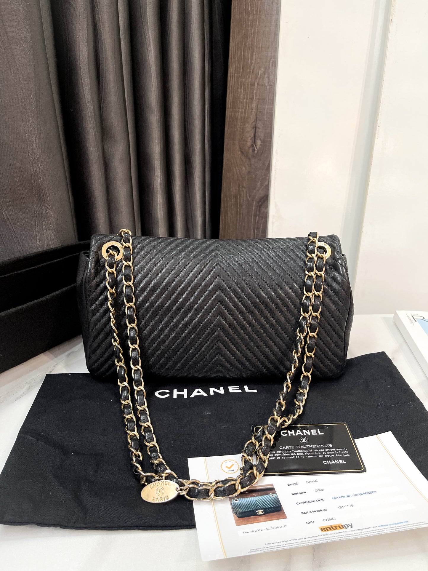 Chanel Classic Chevron