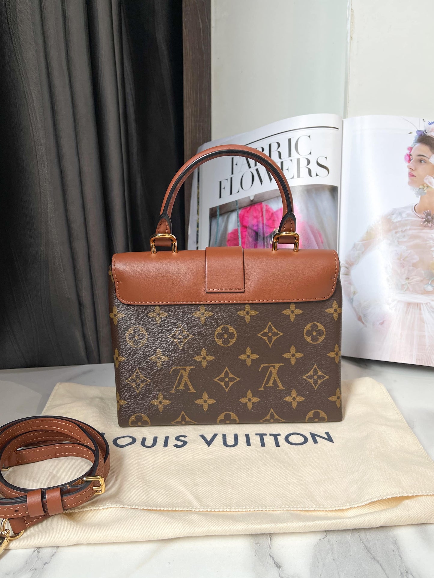 LV Locky BB Nâu