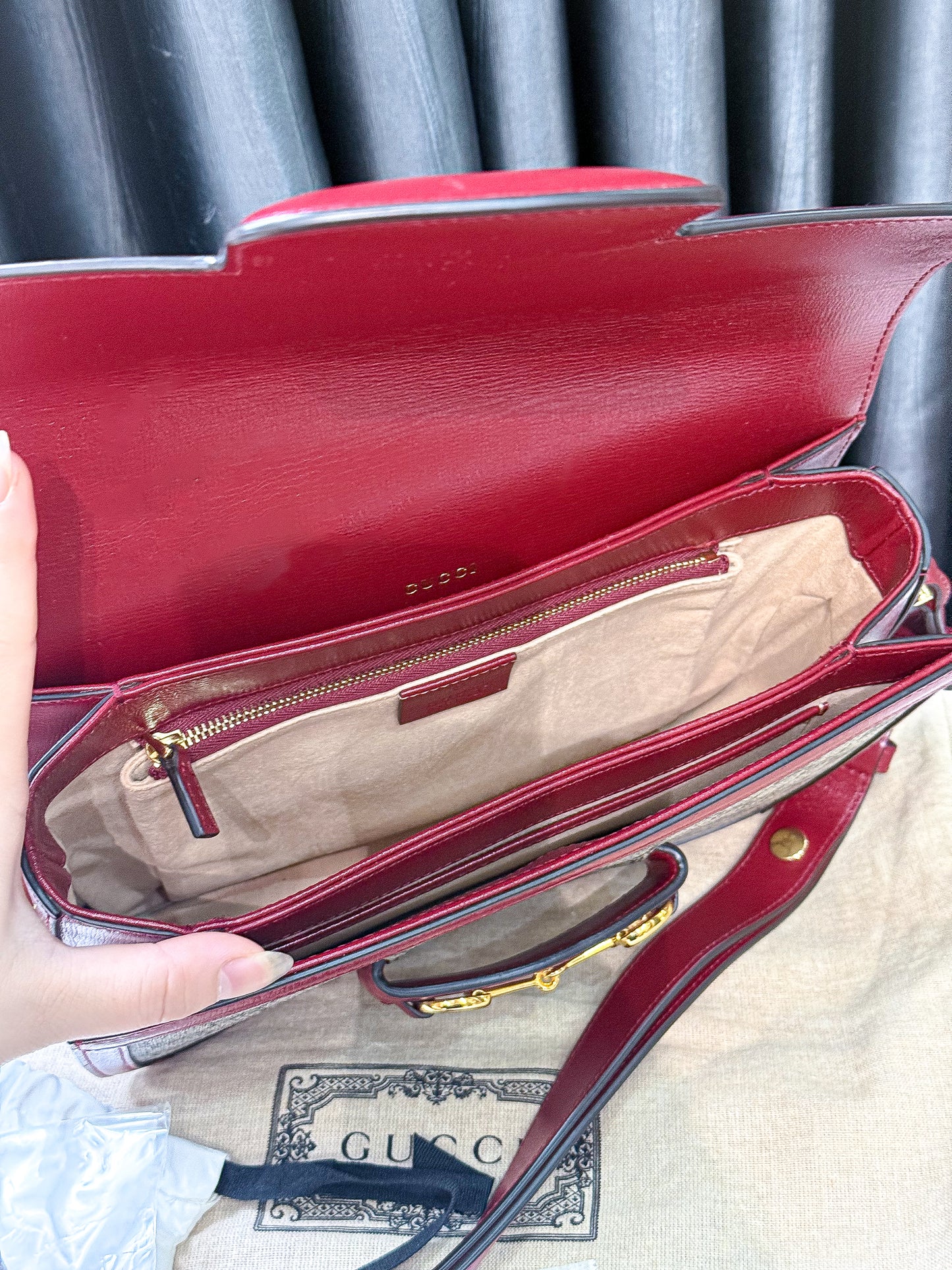 A A Gucci 1955 A Đỏ New TV137