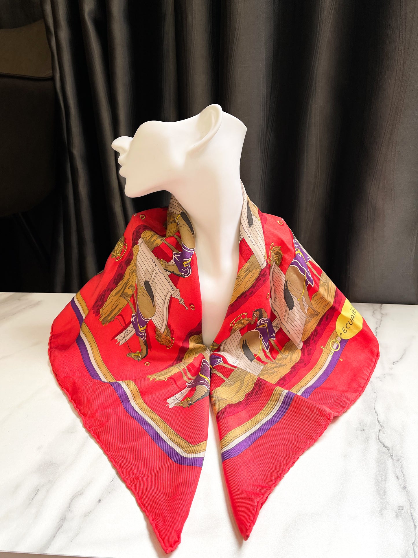 Khăn Lụa Hermes Khổ 65x65