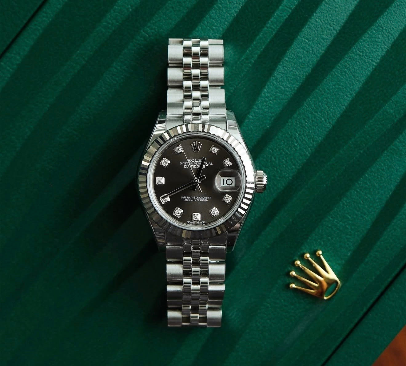Đồng Hồ Rolex Datejust 279174 Dark Grey Size 28mm