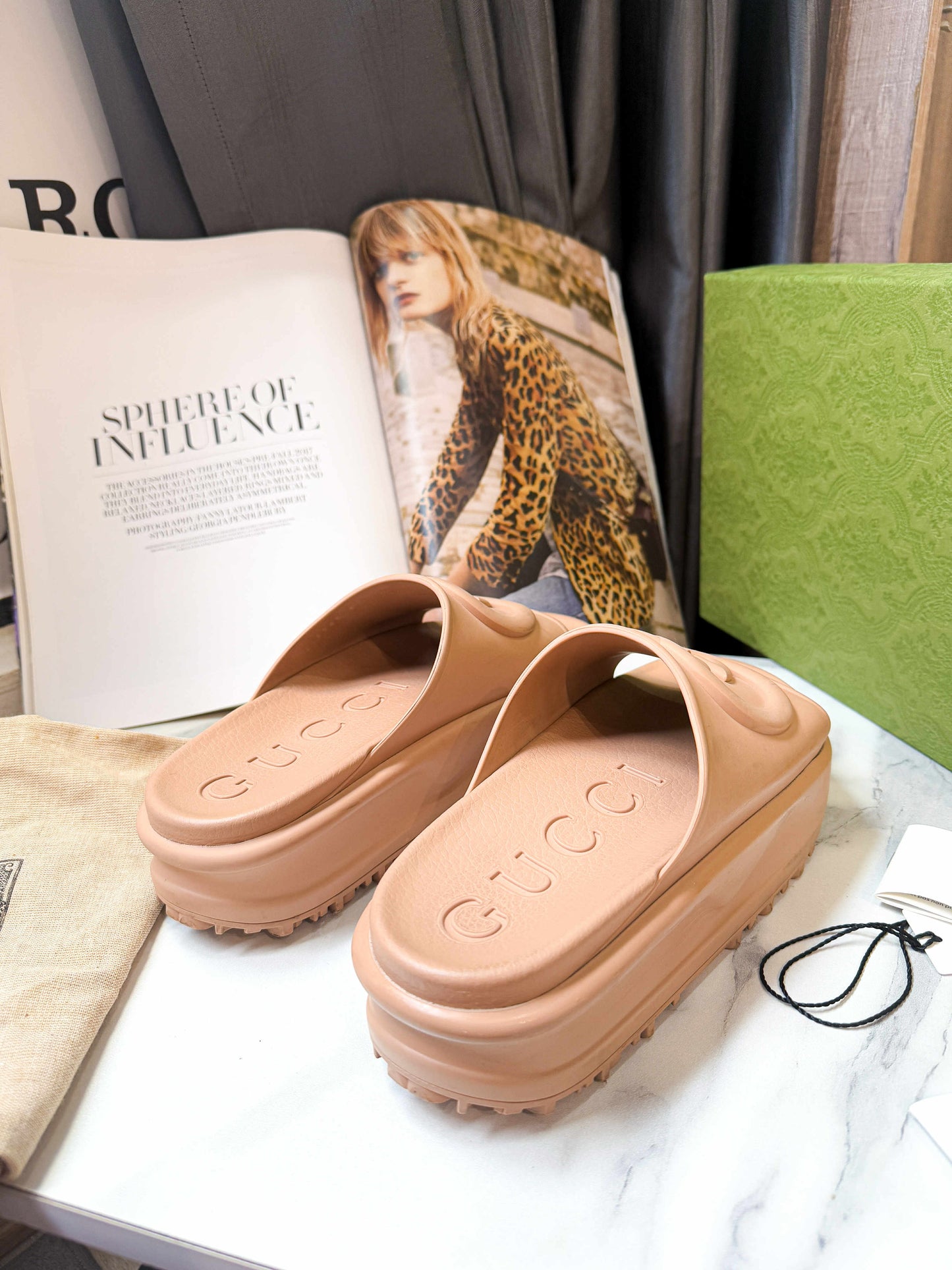 Dép Gucci Bánh Mì Used Size 36
