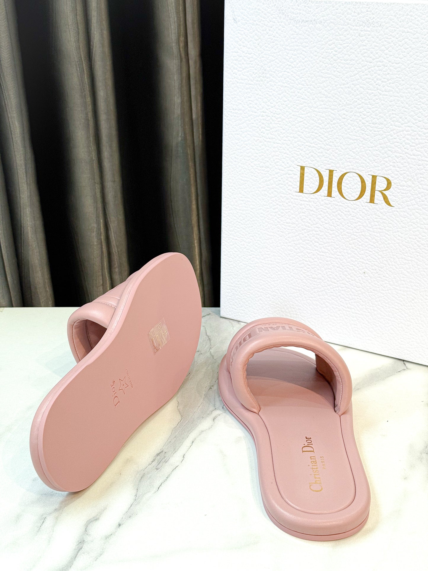 Dép Dior Hồng New Size 36.5