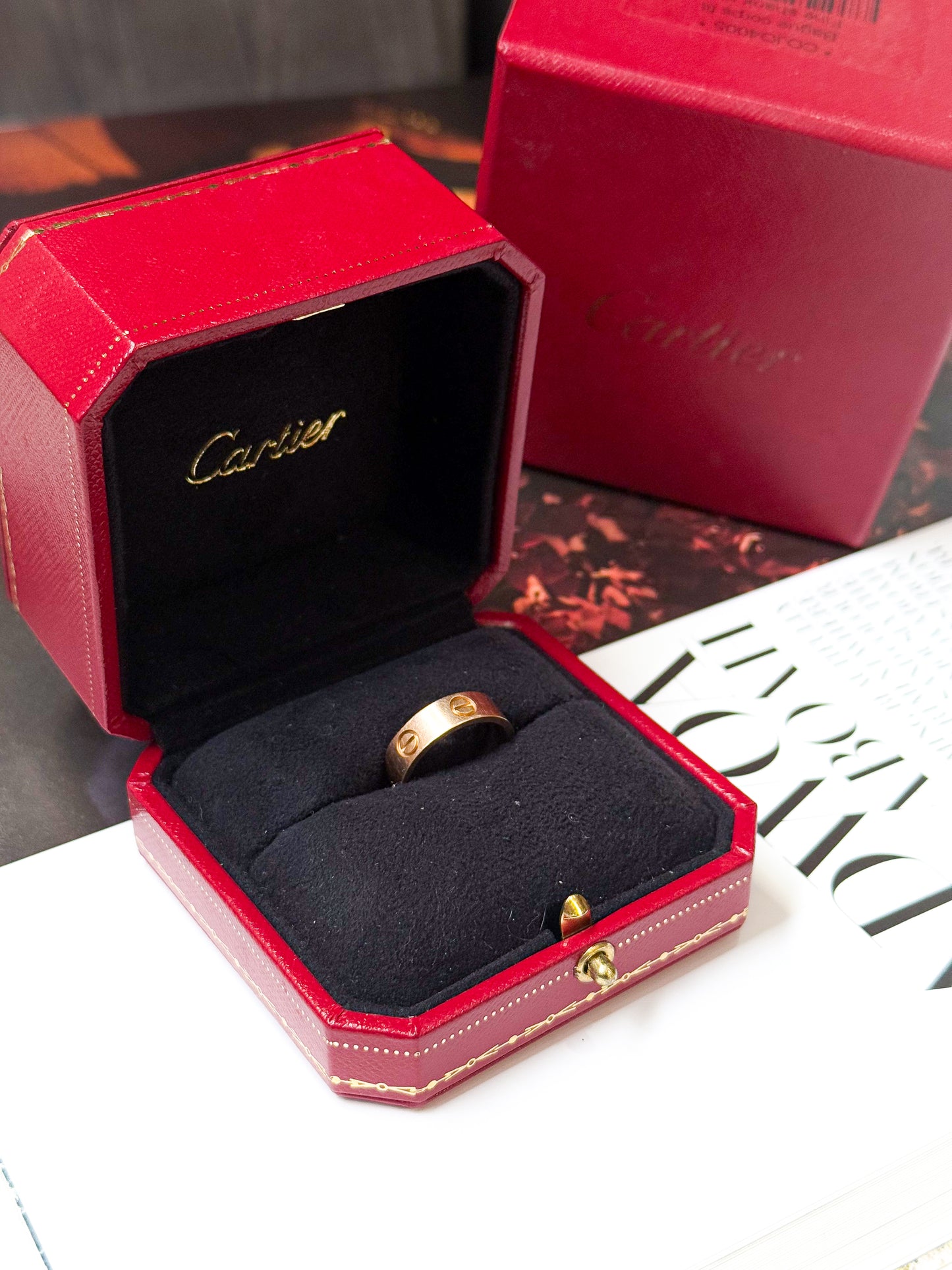 Nhẫn Cartier Size 53
