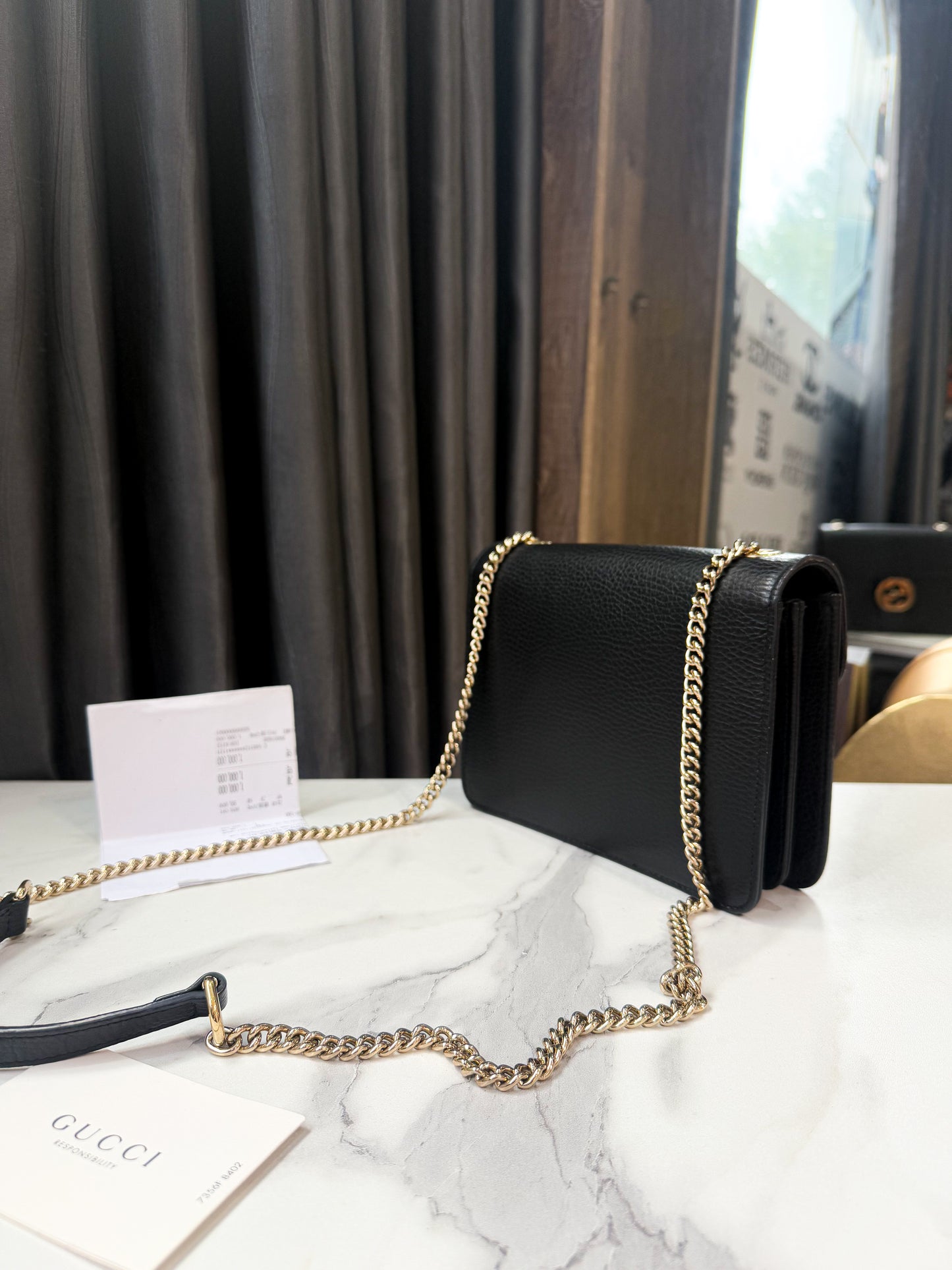 Gucci Interlocking Đen