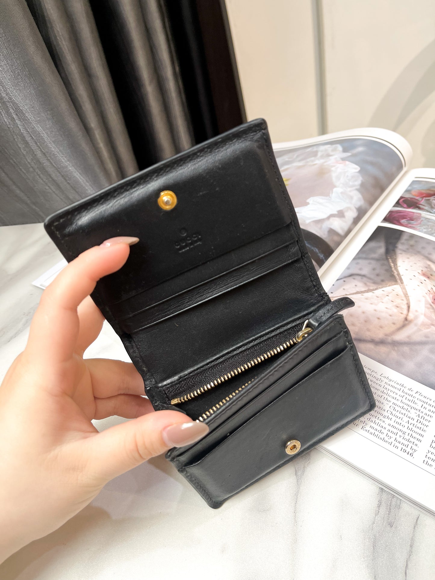 Ví Gấp Gucci Nhỏ