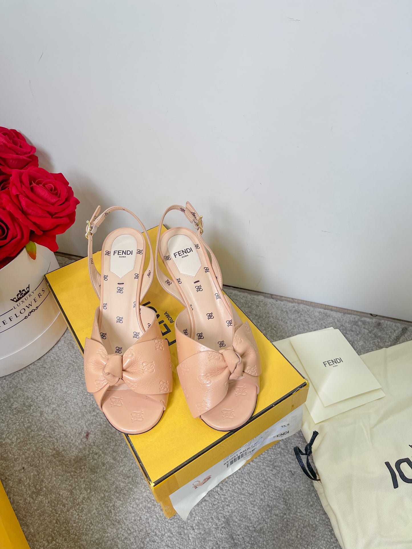 Slingback Fendi Bow