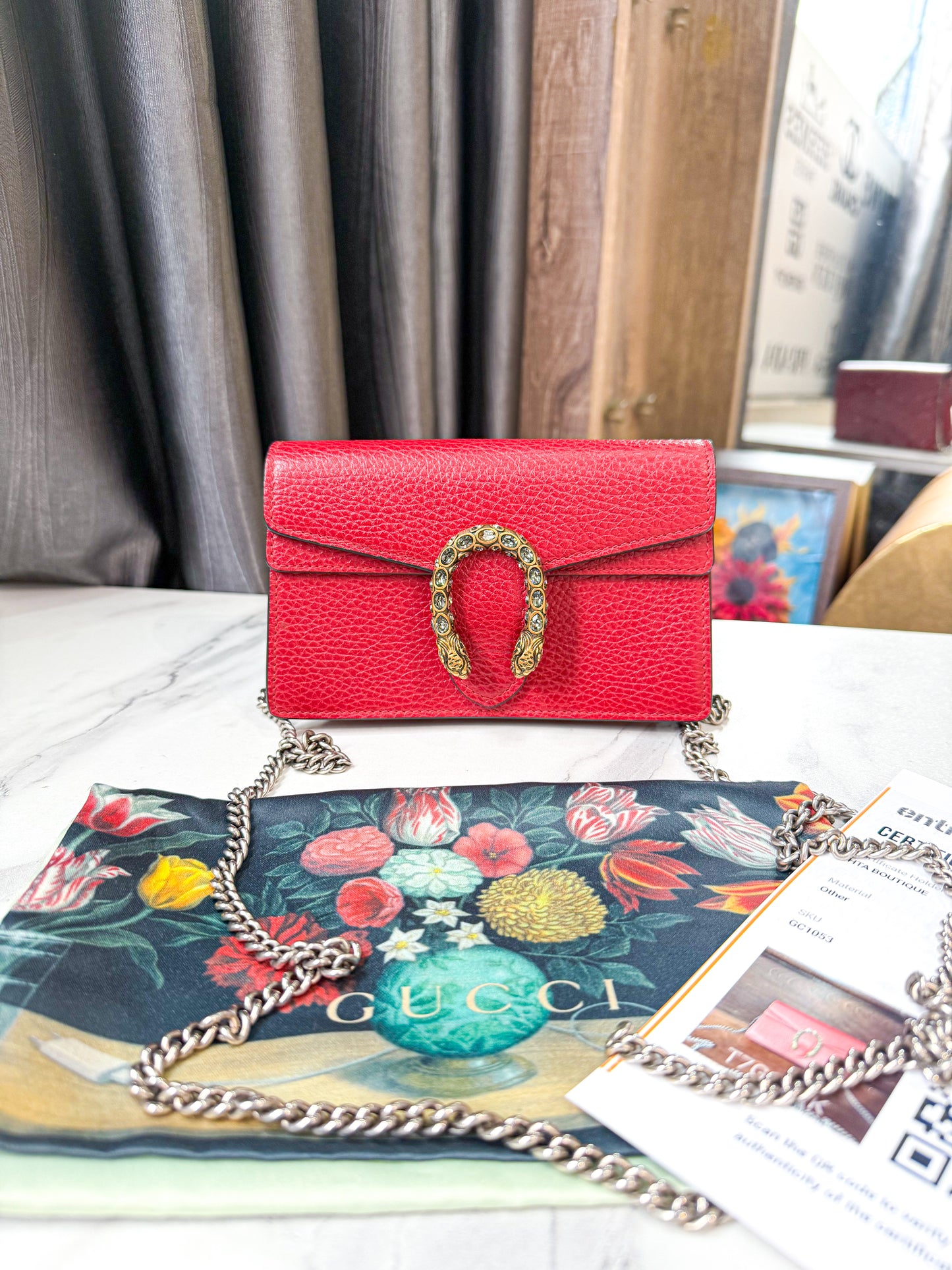 Gucci Dionysus Đỏ Size 17