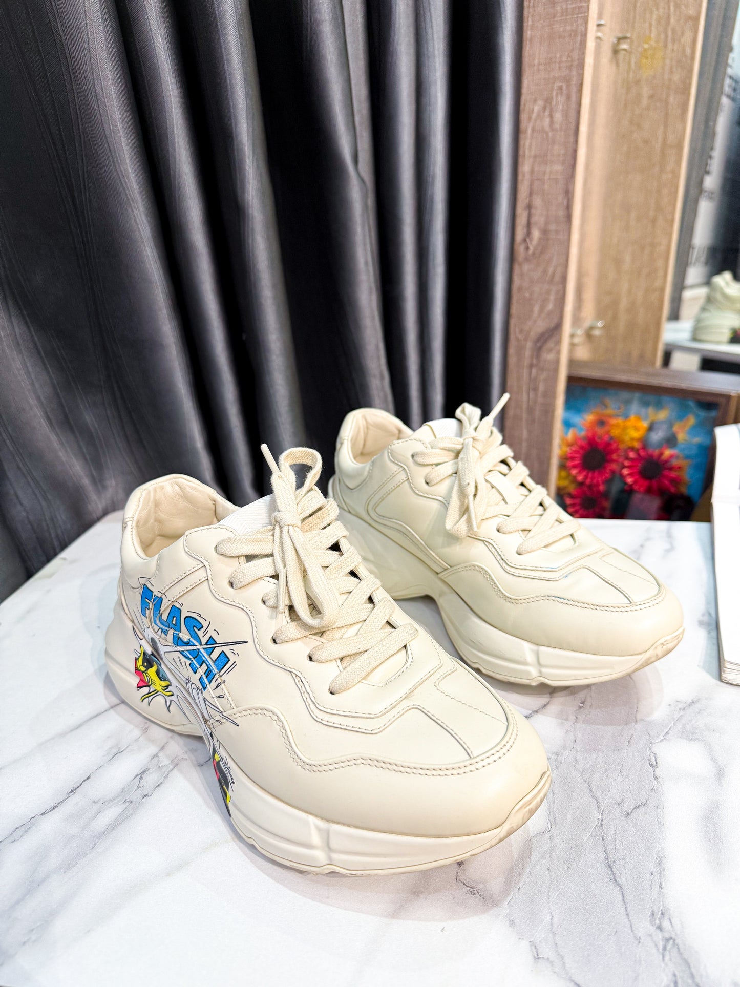Giày Gucci Rython Flash Used Size 36.5
