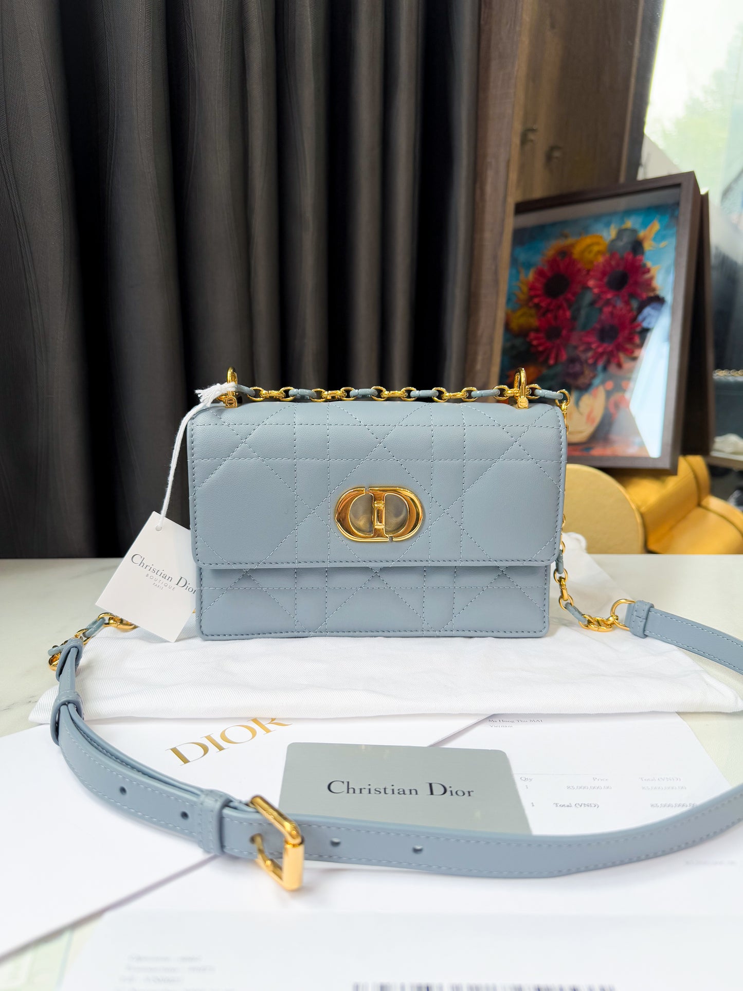 Dior Pouch Xanh