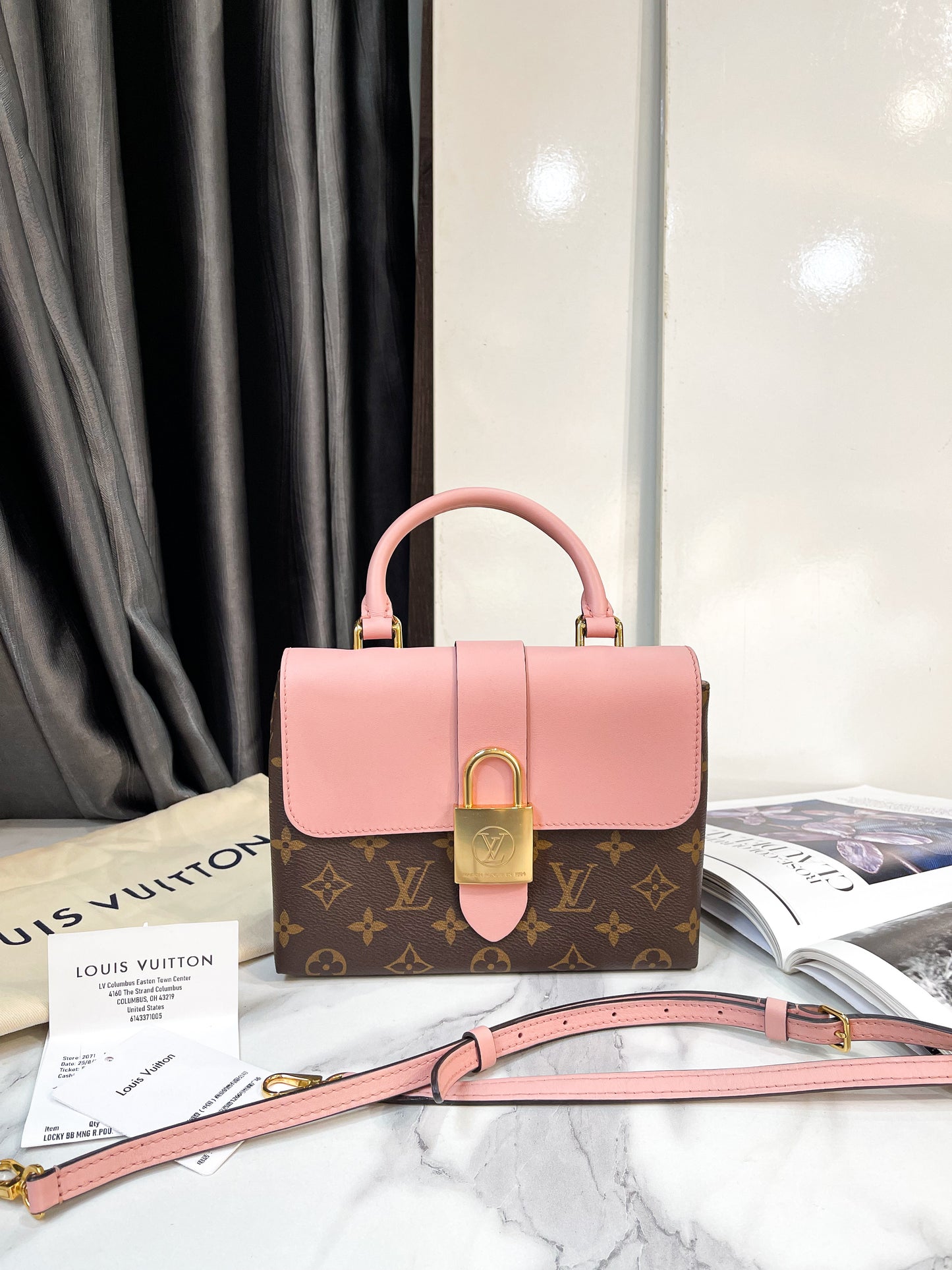 LV Locky Hồng