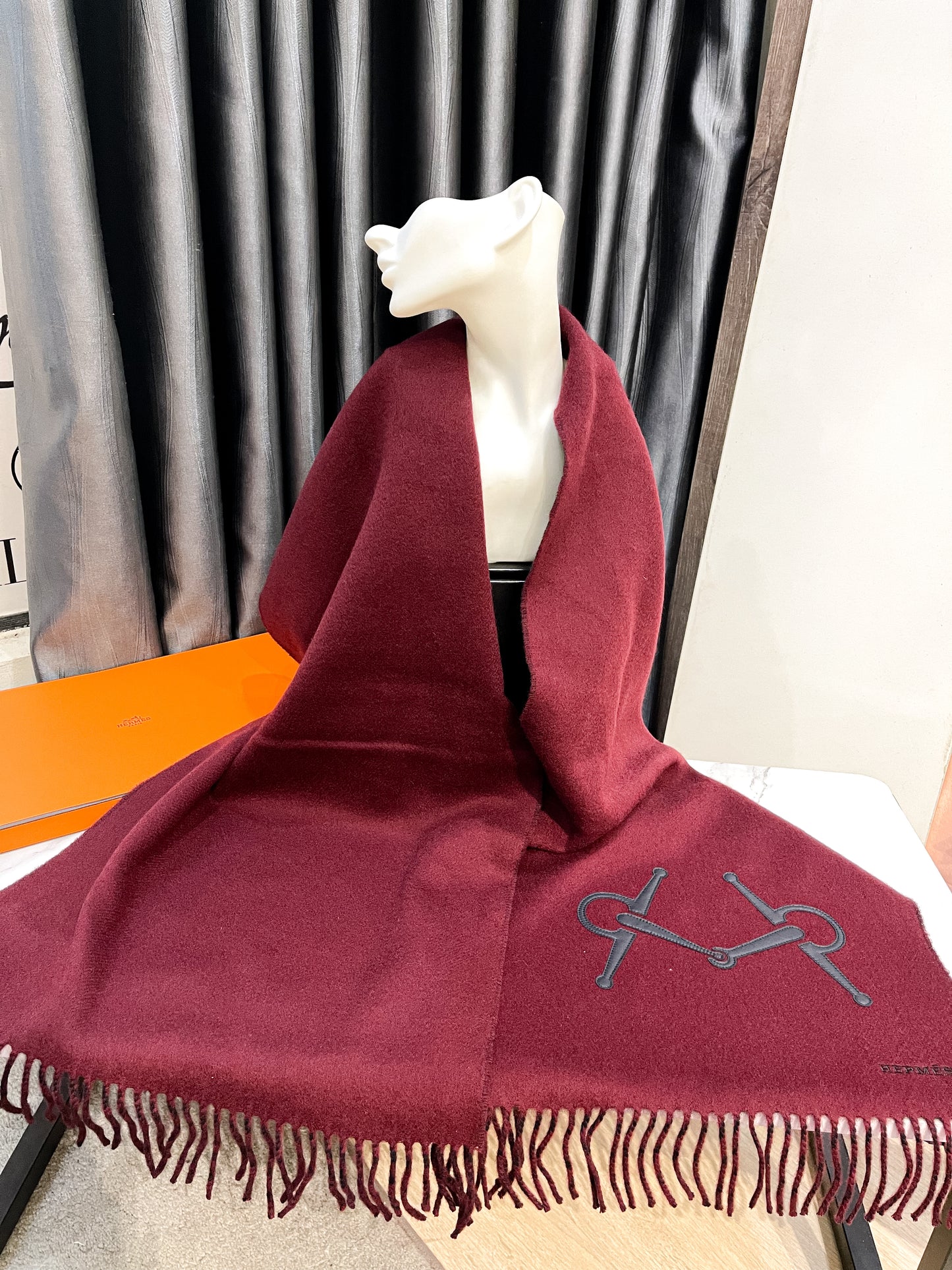 Hermes Cashmere Scarf