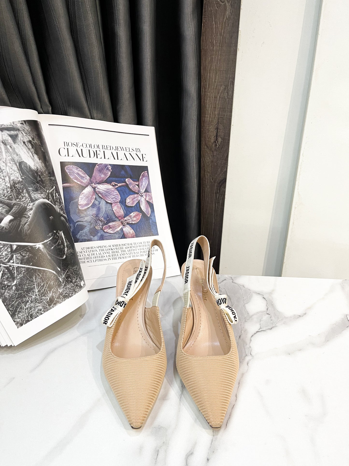 Slingback Dior Nude